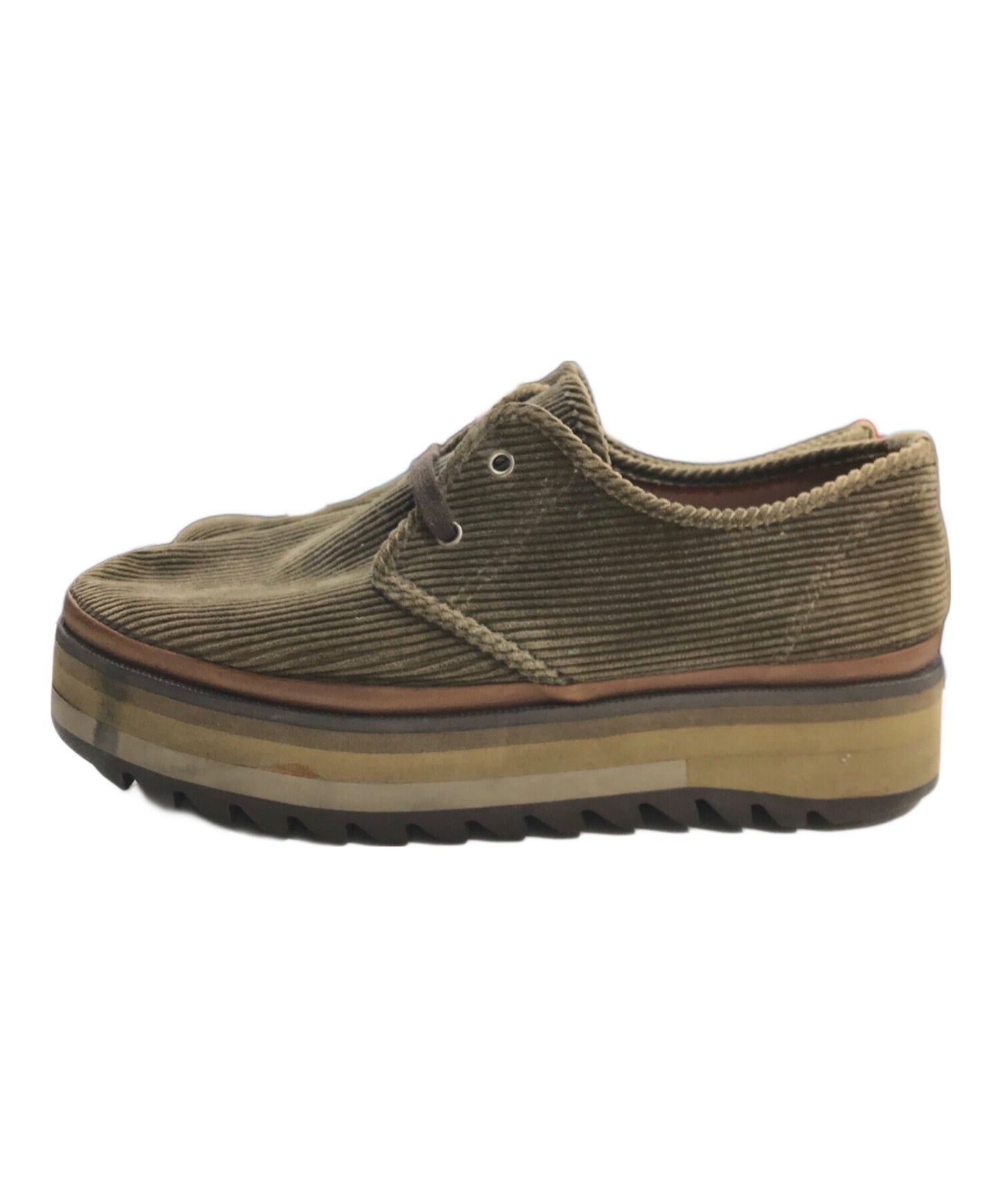 [Pre-owned] COMME des GARCONS HOMME PLUS Corduroy Shark Sole Shoes