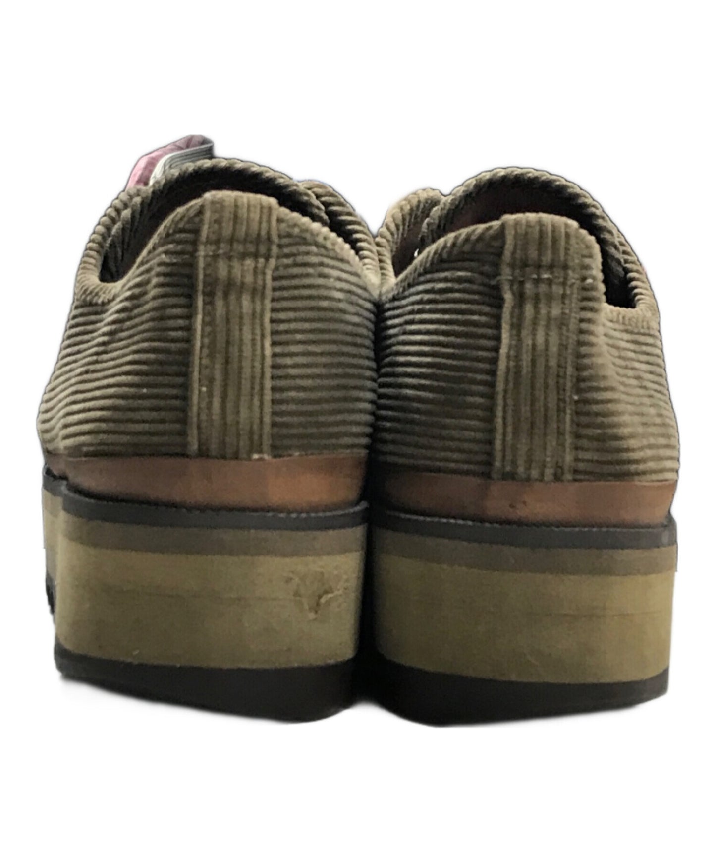 [Pre-owned] COMME des GARCONS HOMME PLUS Corduroy Shark Sole Shoes
