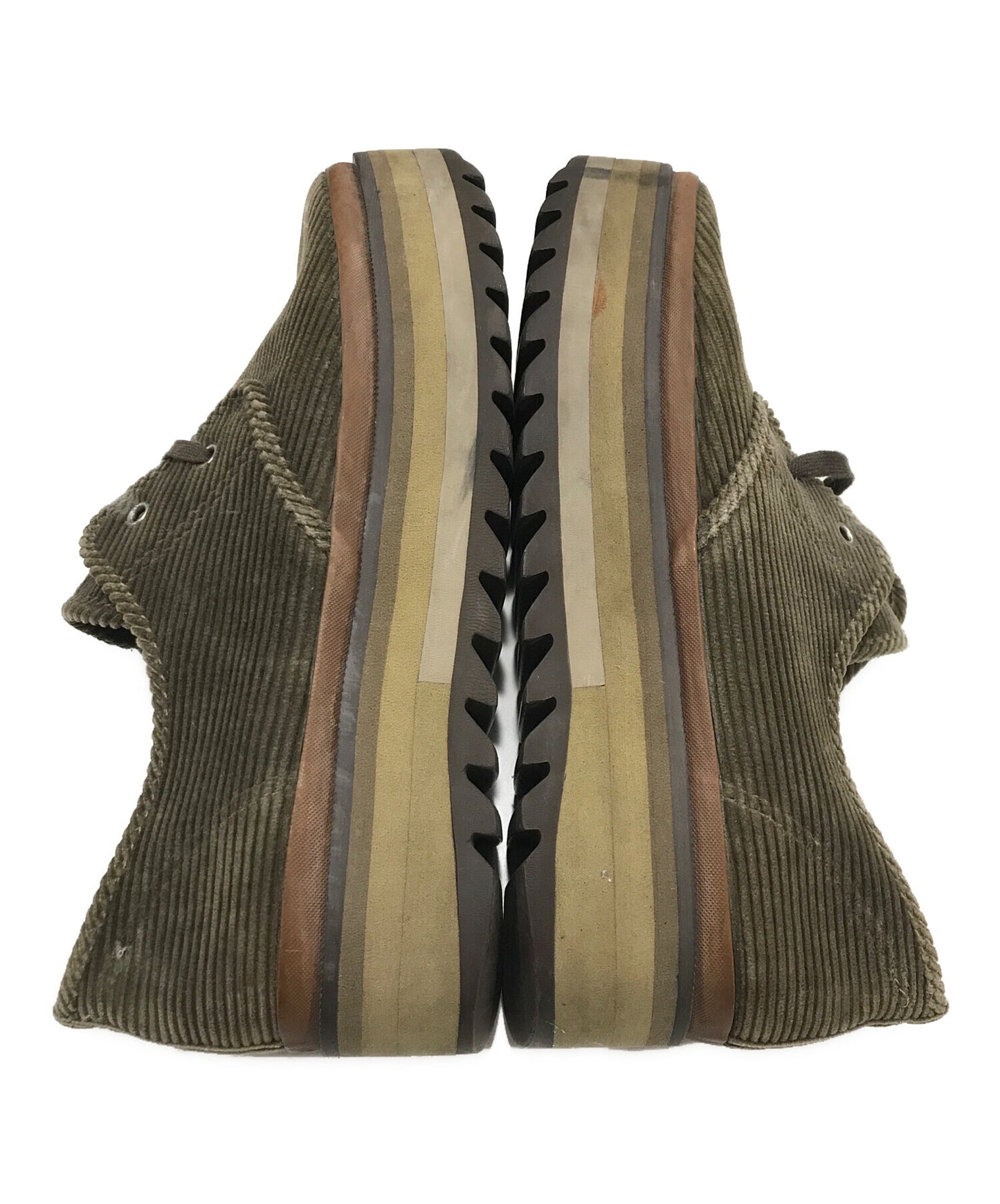 [Pre-owned] COMME des GARCONS HOMME PLUS Corduroy Shark Sole Shoes