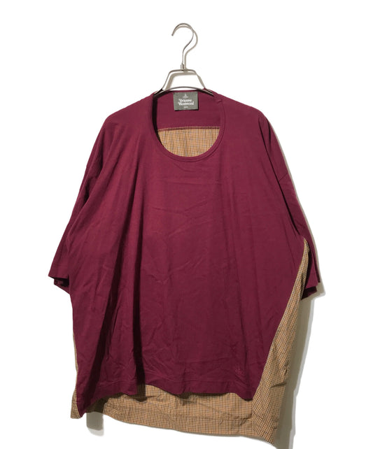 [Pre-owned] Vivienne Westwood man Check BIG T-shirt VW-LP-83695