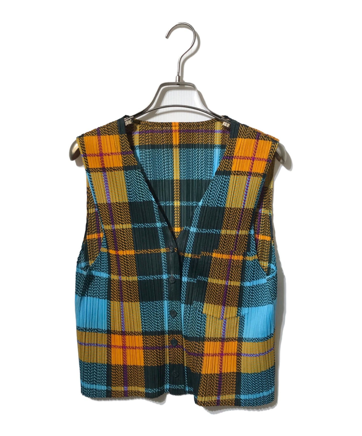 [Pre-owned] PLEATS PLEASE Transfer Pleated Vest PP14-JE368