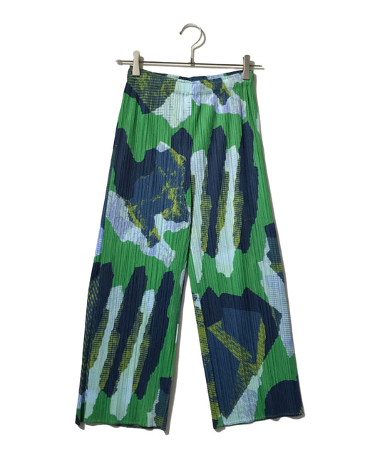 [Pre-owned] PLEATS PLEASE Side-Slit Pleated Pants PP43JF684