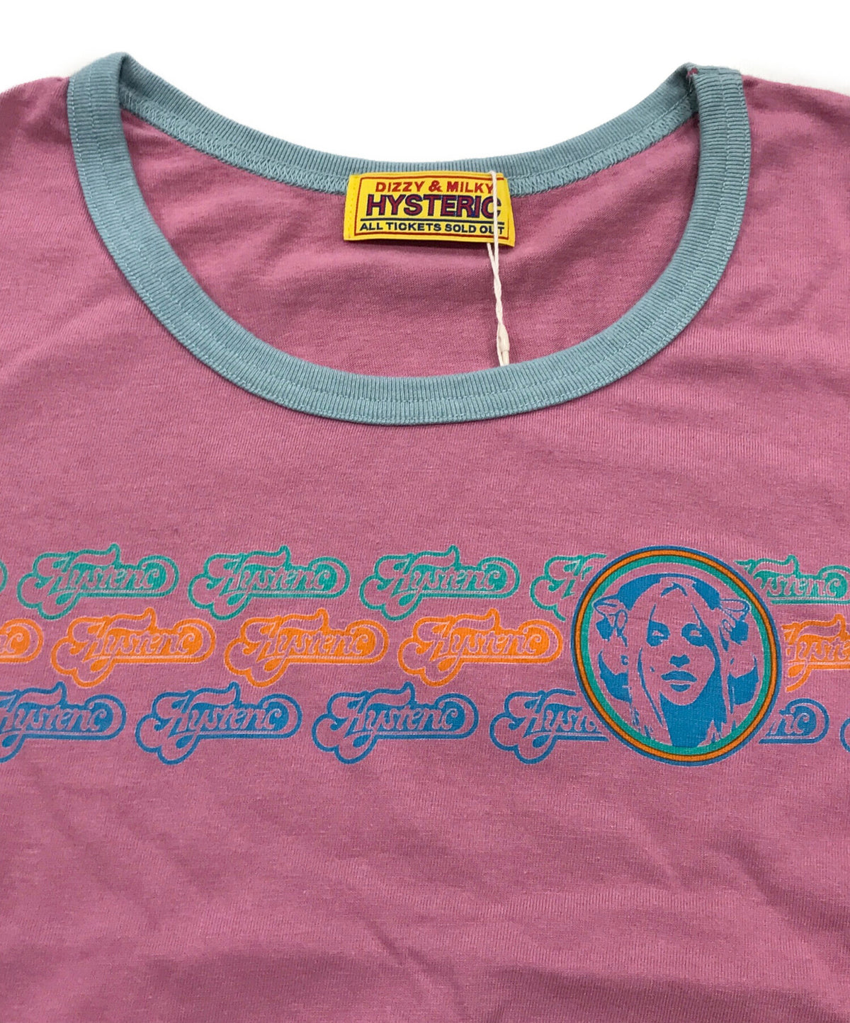 [Pre-owned] Hysteric Glamour CREAMYLINE Short-Sleeve T-Shirt 01261CT20930
