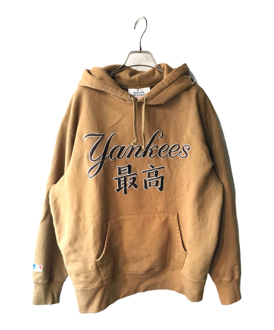 [Pre-owned] SUPREME 22AW New York Yankees Kanji Hooded Sweatshirt