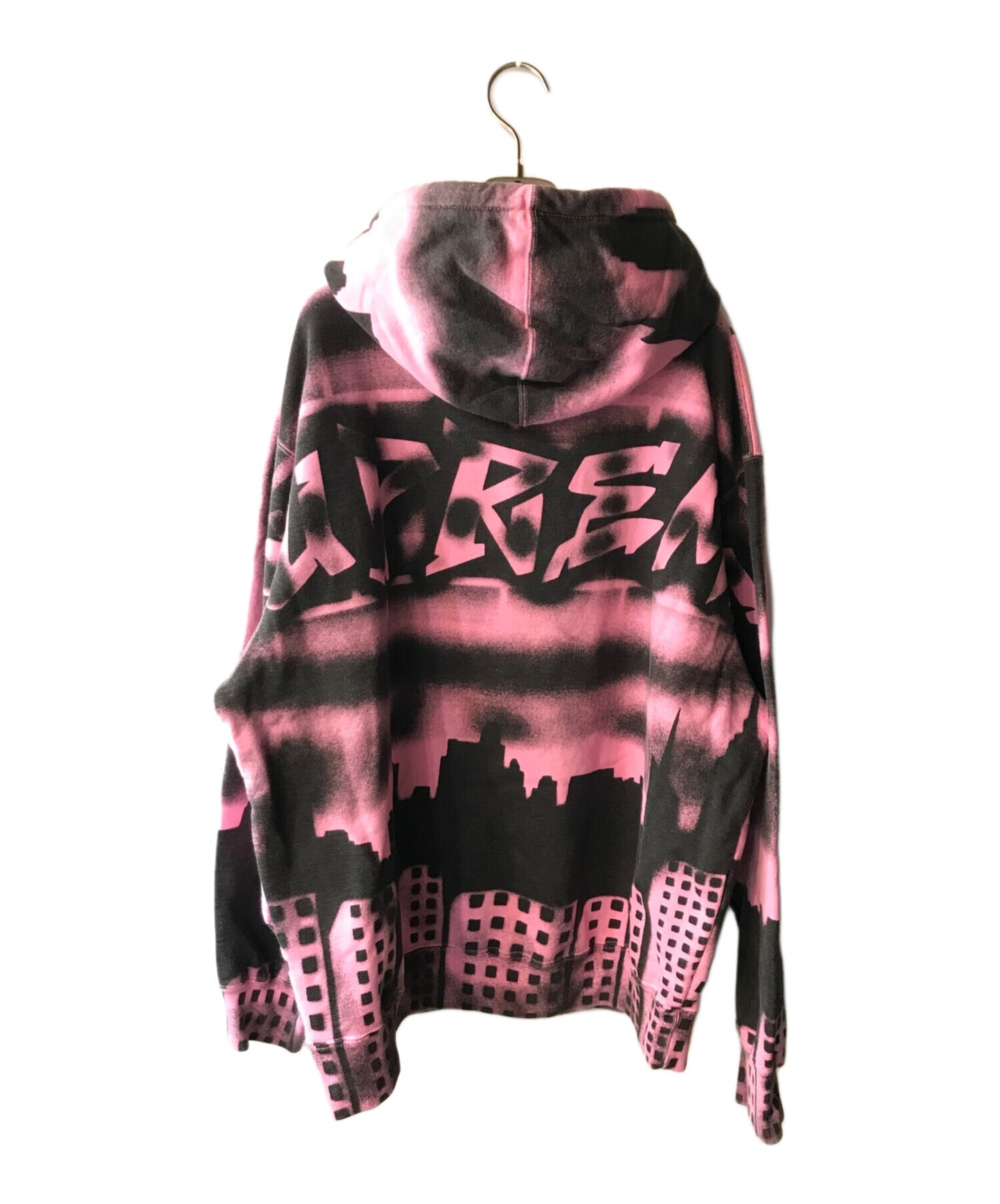 [Pre-owned] SUPREME New York Yankees Airbrush Hooded Sweatshirt