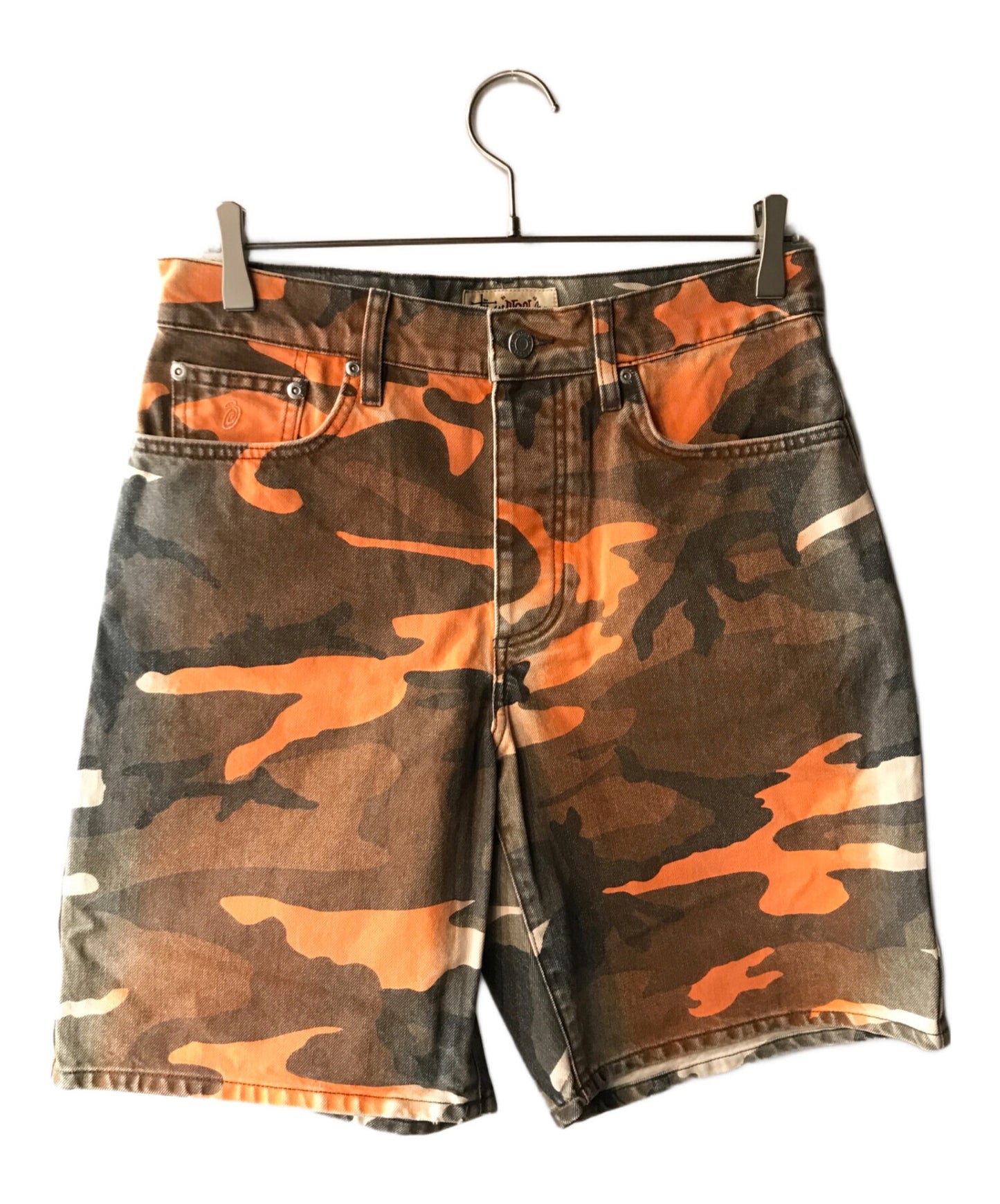 [Pre-owned] stussy SPRAY DYE BIG OL' SHORTS