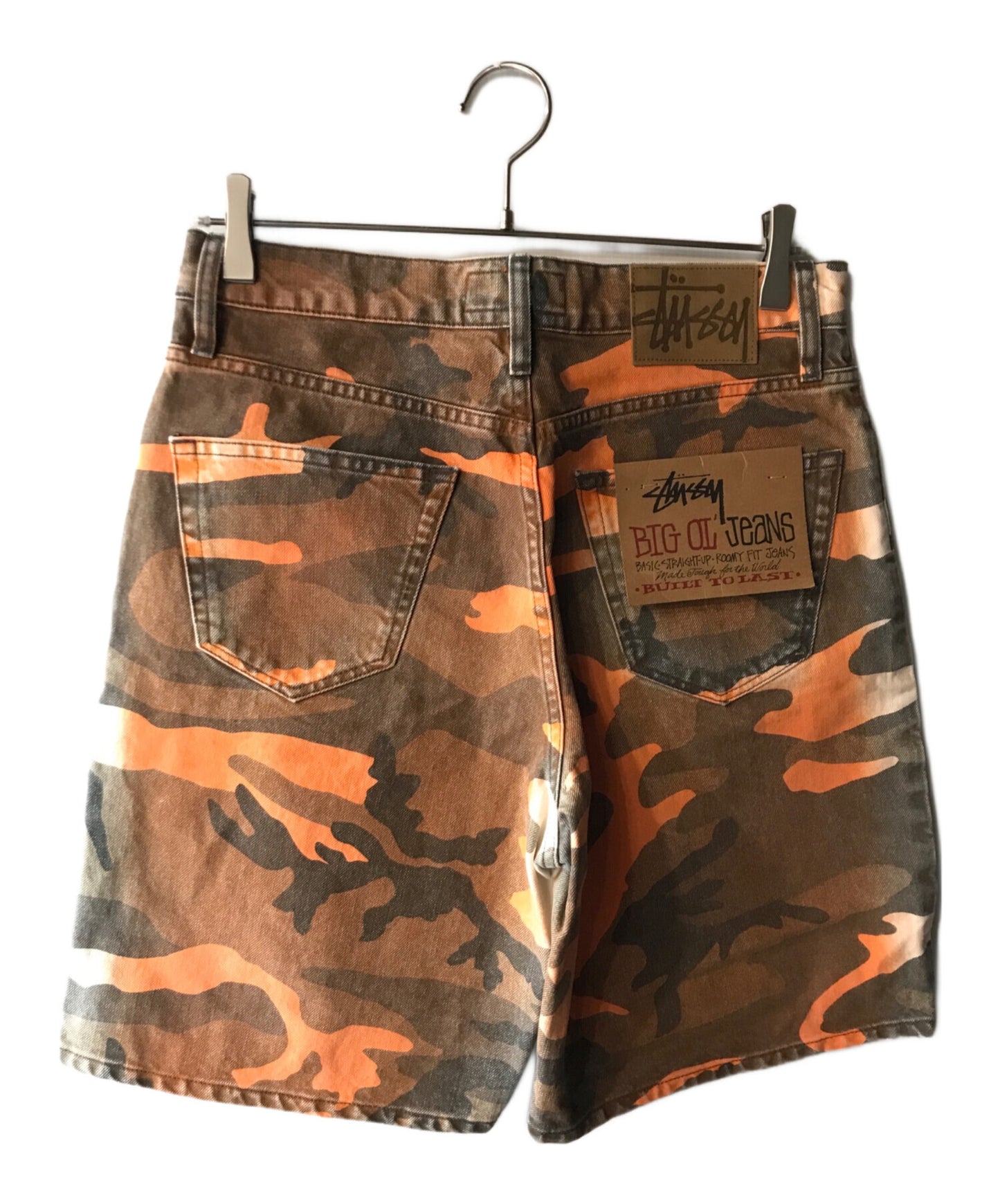 [Pre-owned] stussy SPRAY DYE BIG OL' SHORTS