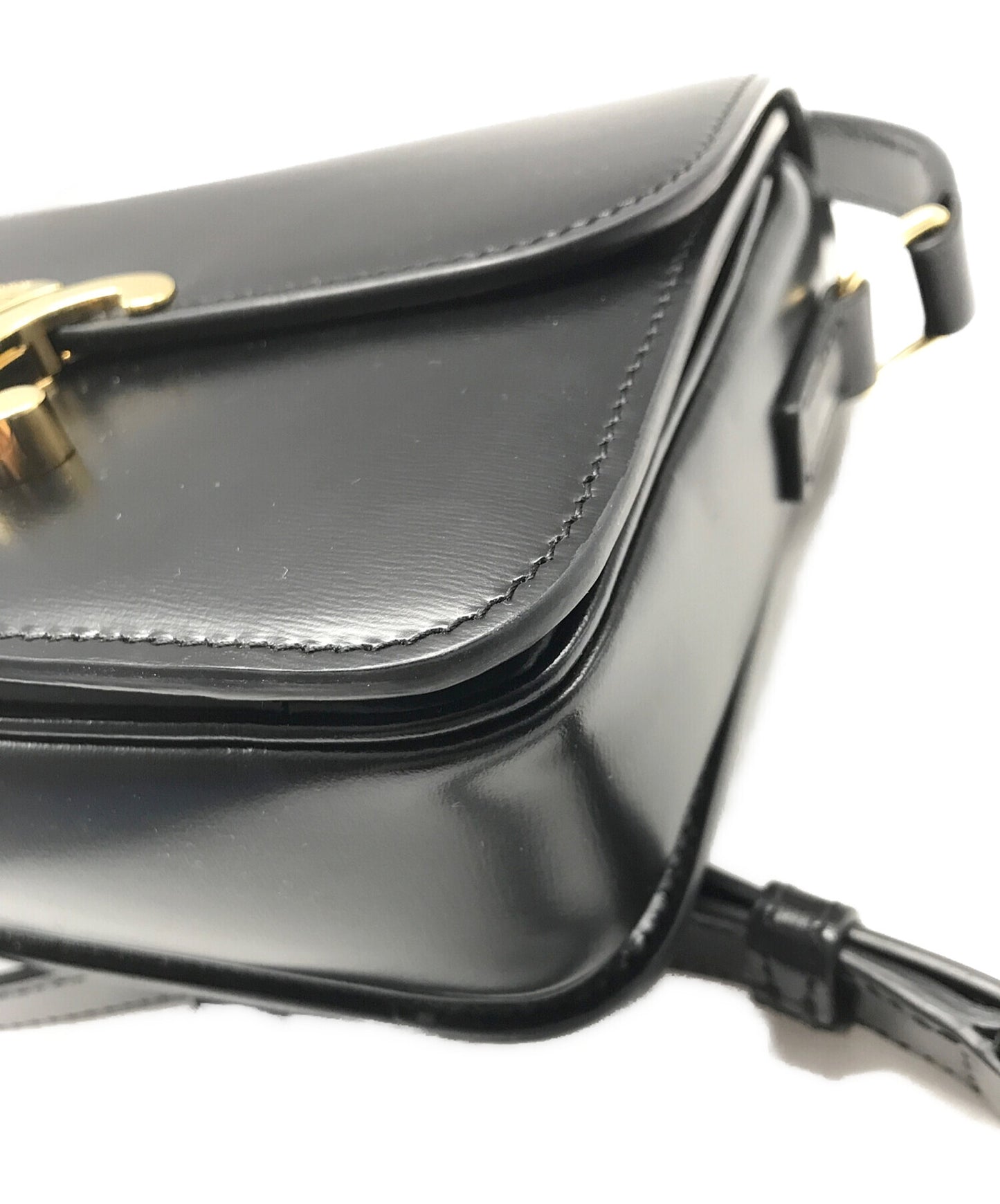 [Pre-owned] CELINE Teen Trionf Bag / Shiny Calfskin
