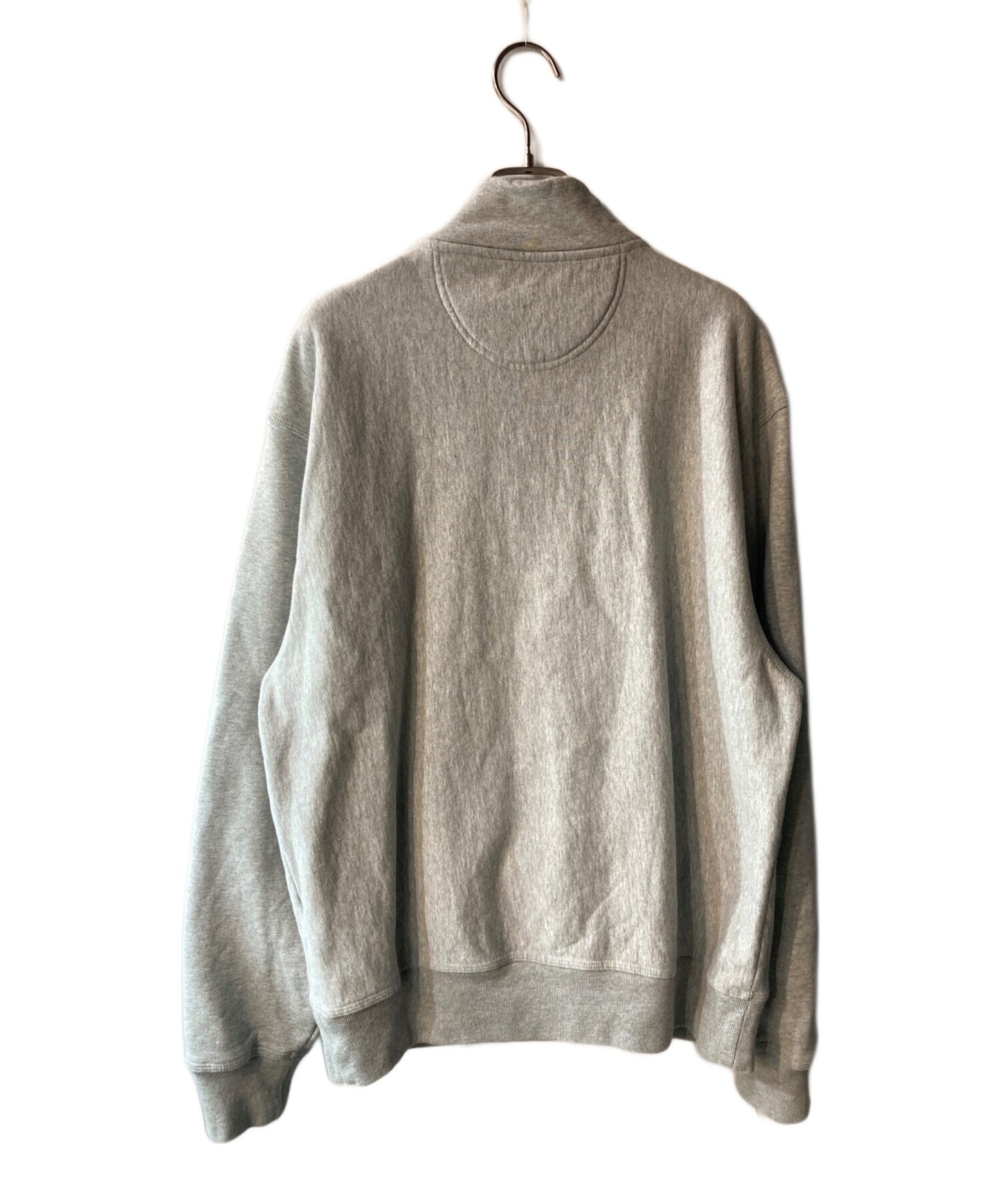 [Pre-owned] stussy Logo Embroidery Half Zip Sweatshirt