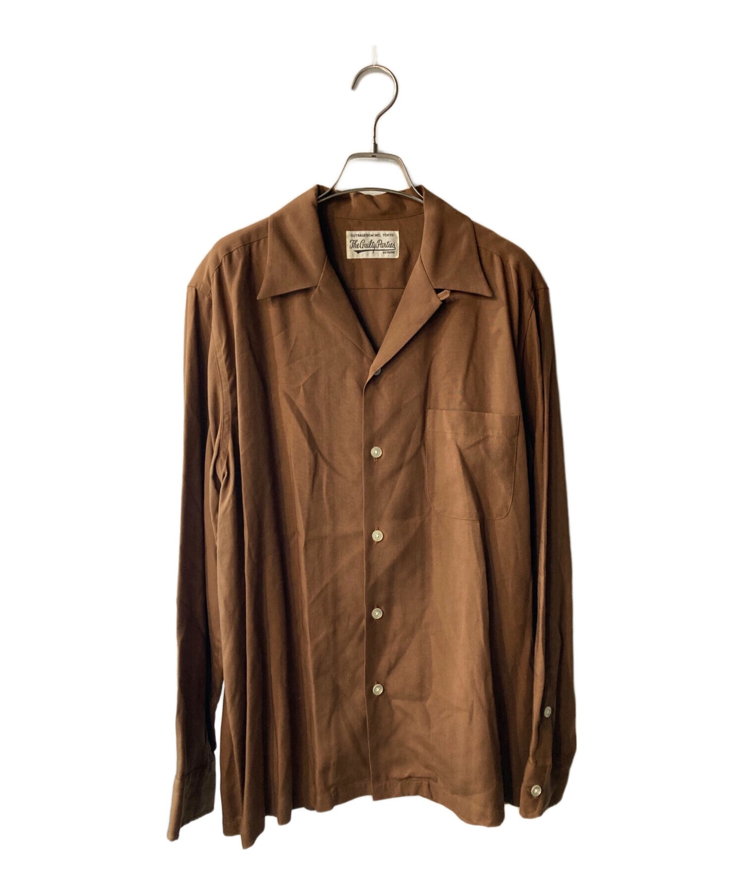 [Pre-owned] WACKO MARIA open-collared shirt