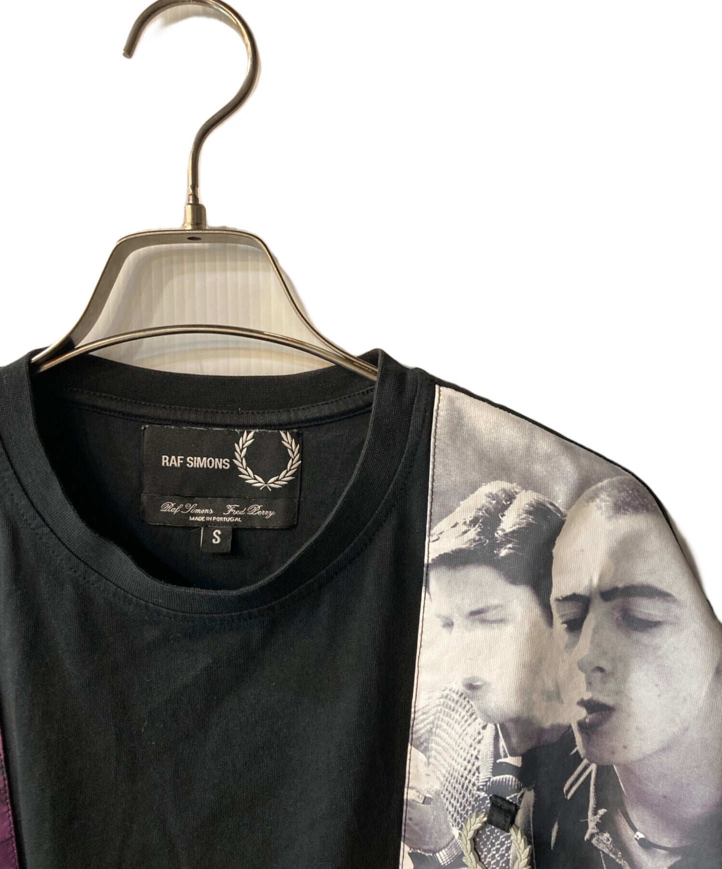 [Pre-owned] RAF SIMONS SKATE FIT SHOULDER PRINT T-SHIRT SM8133