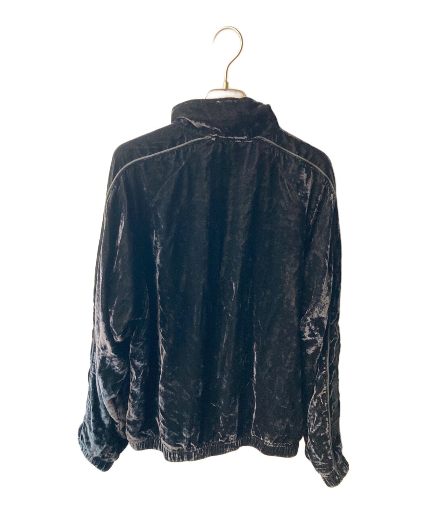 [Pre-owned] SUPREME CRUSHED VELVET TRACK JACKET