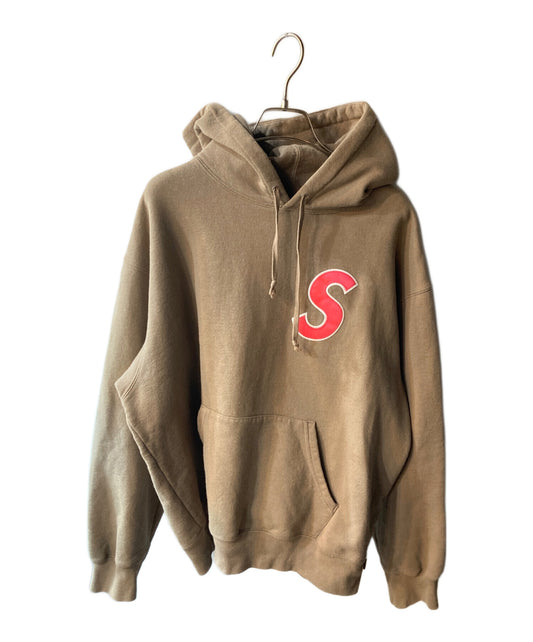 [Pre-owned] SUPREME 25SS S LOGO HOODED SWEATSHIRT
