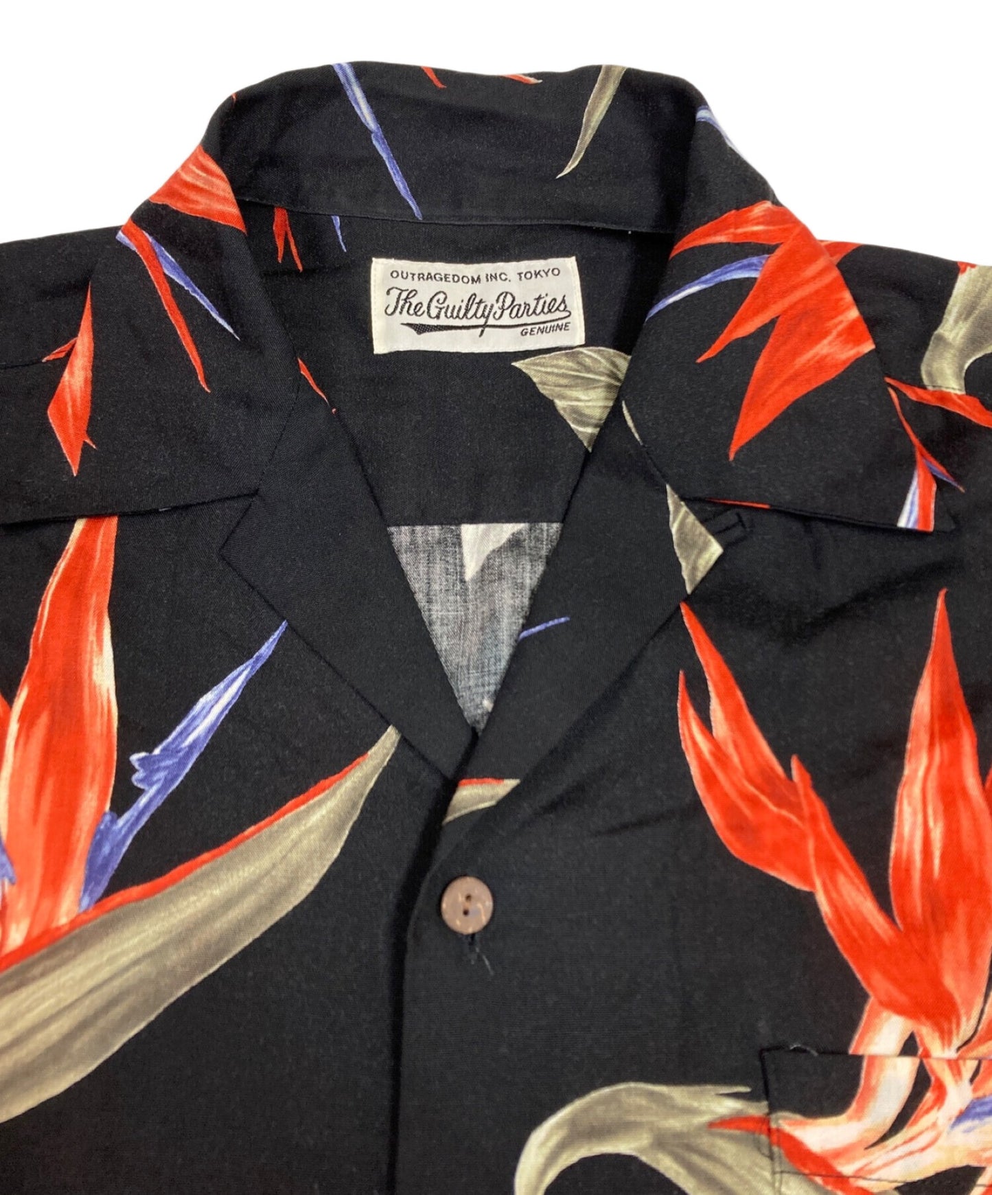 [Pre-owned] WACKO MARIA Bird of Paradise Aloha shirt w/ short sleeves