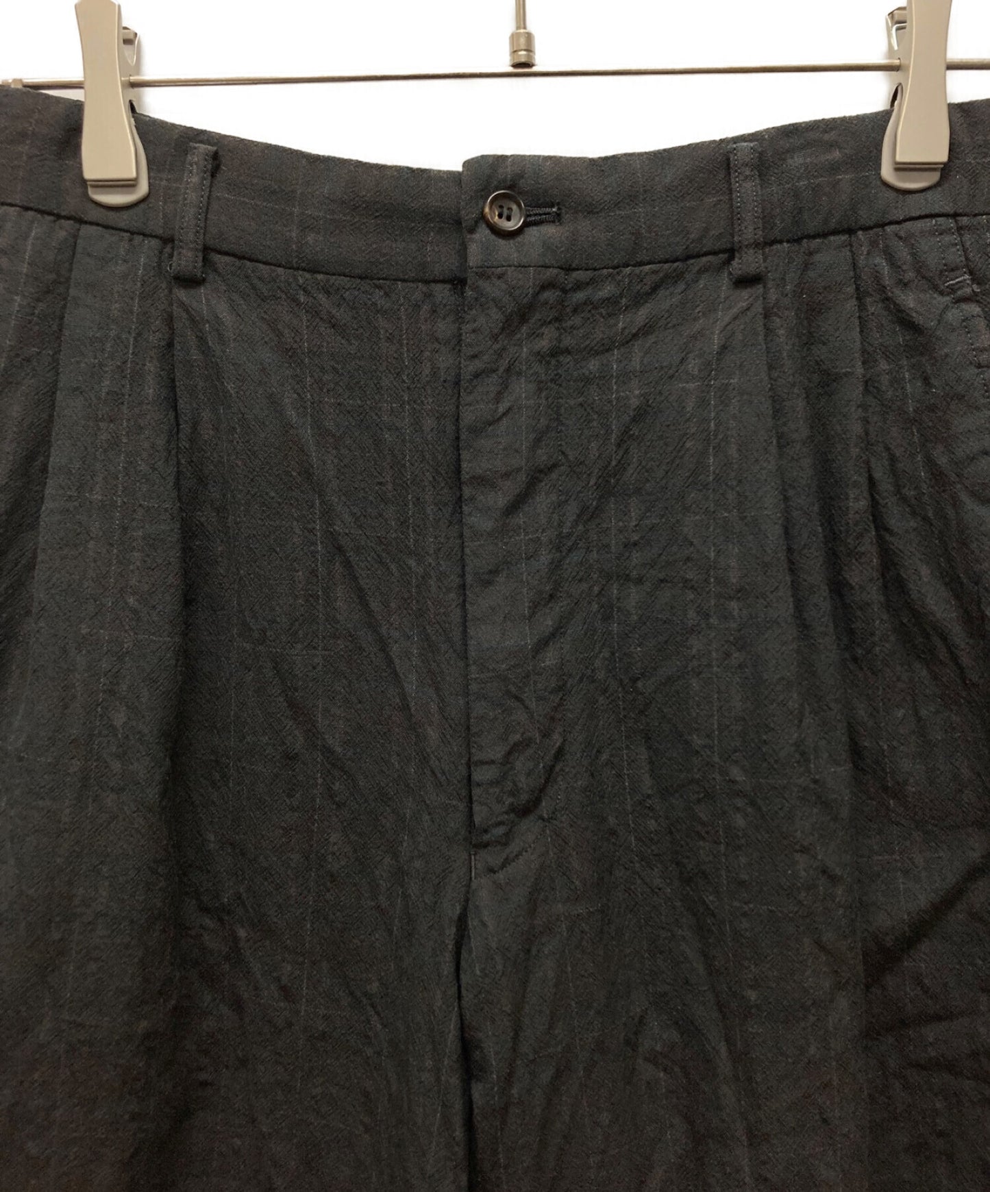 [Pre-owned] COMME des GARCONS HOMME 2-tuck pants with hem switch