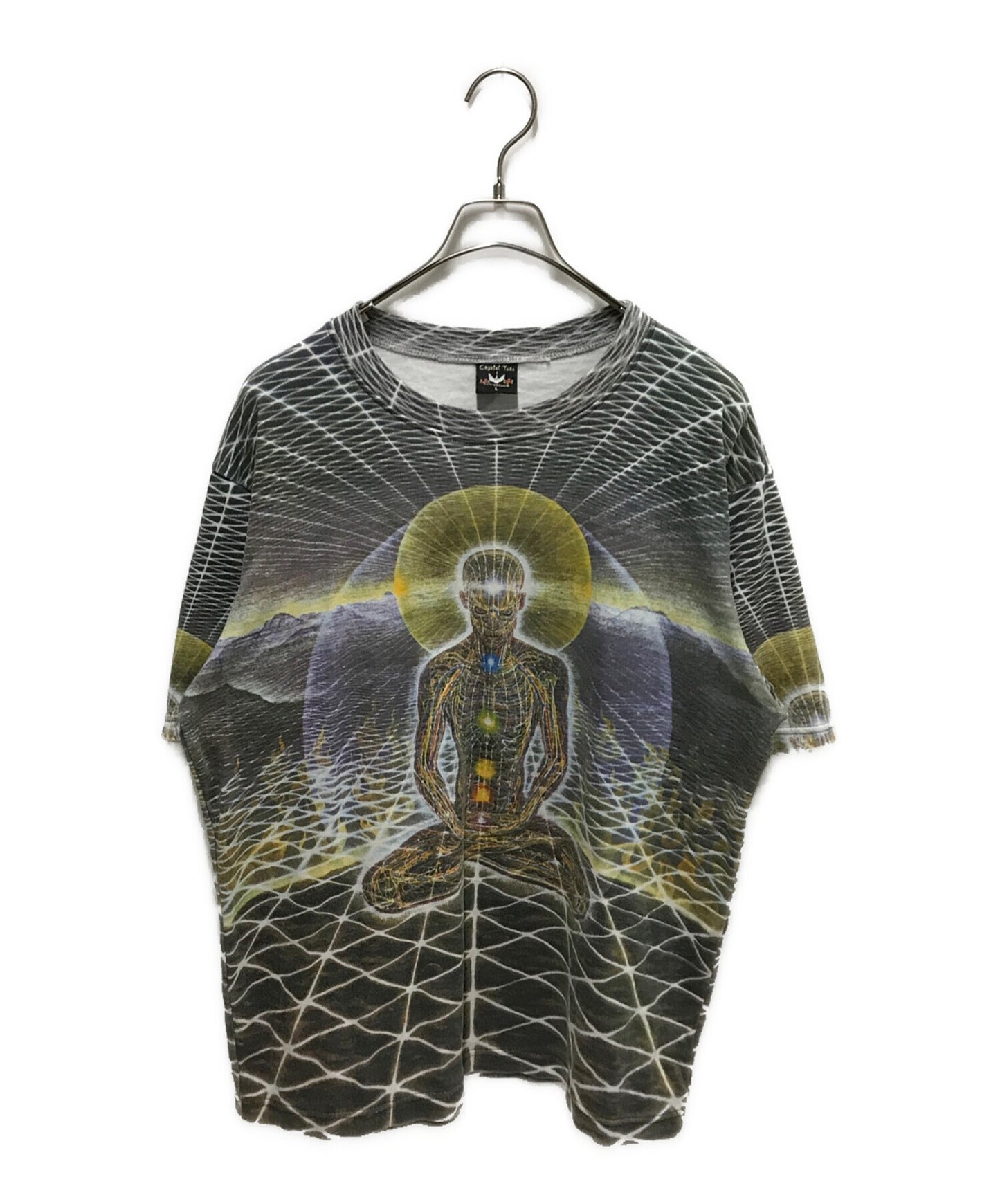 [Pre-owned] CRYSTAL TARA Alex Grey Art T-Shirt