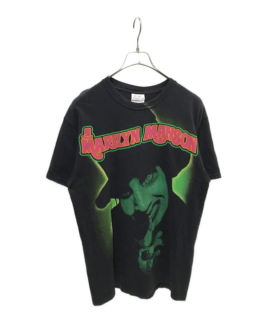 [Pre-owned] Marilyn Manson 00`s band print TEE