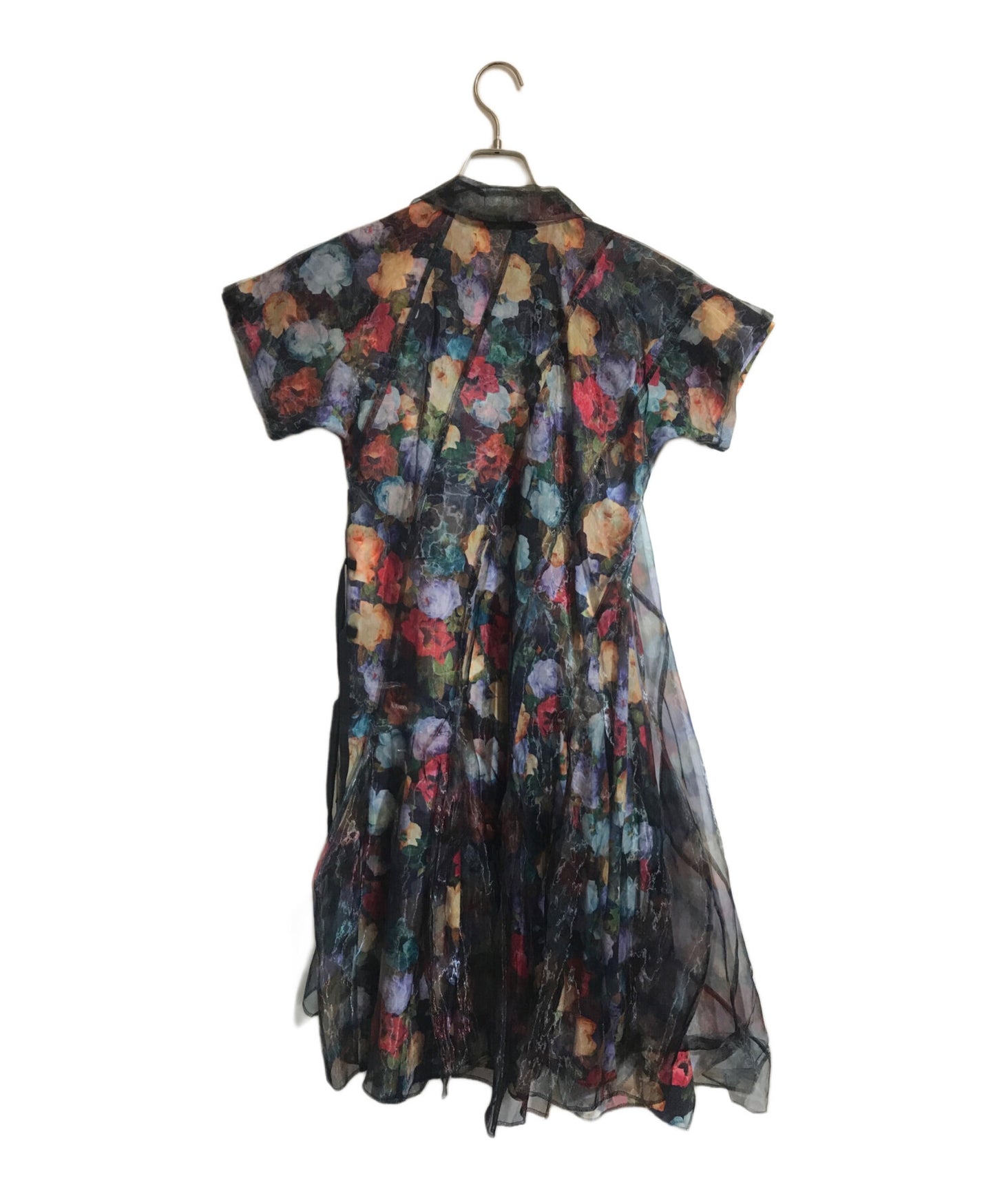 [Pre-owned] tricot COMME des GARCONS flower-patterned dress TR-O208.