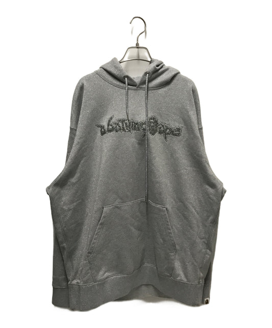 [Pre-owned] A BATHING APE Metallic yarn pullover hoodie 001PPK301307M