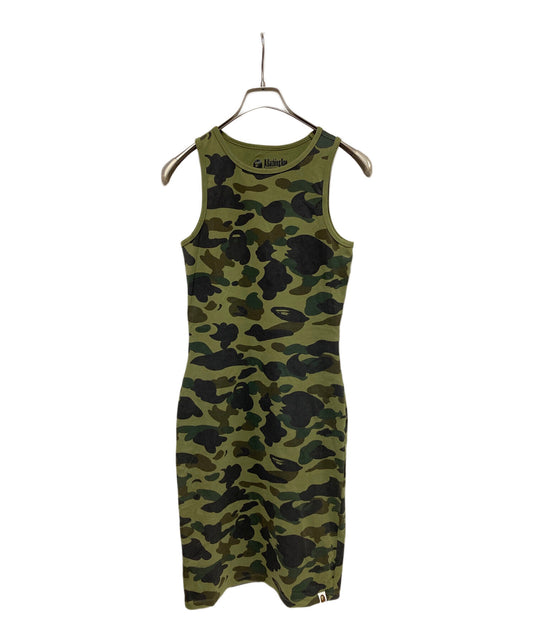 [Pre-owned] A BATHING APE 1ST CAMO TANK TOP ONEPIECE 0010PK302002L