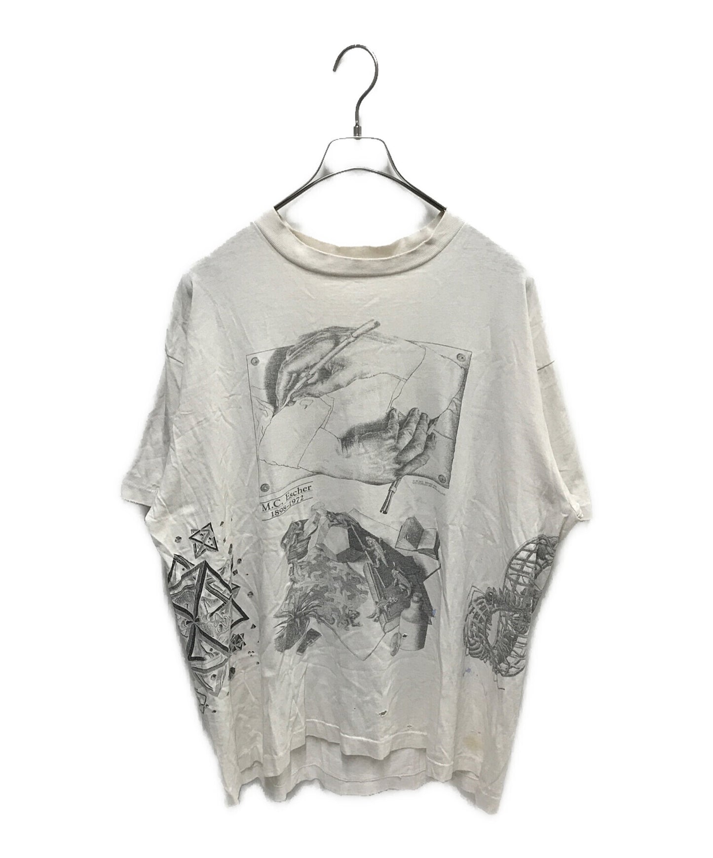 [Pre-owned] M.C.Escher 90`S art print TEE