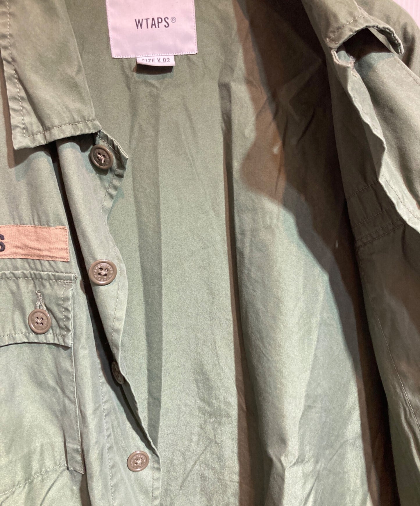 [Pre-owned] WTAPS JUNGLE LS 01 / SHIRT. 191WVDT-SHM01