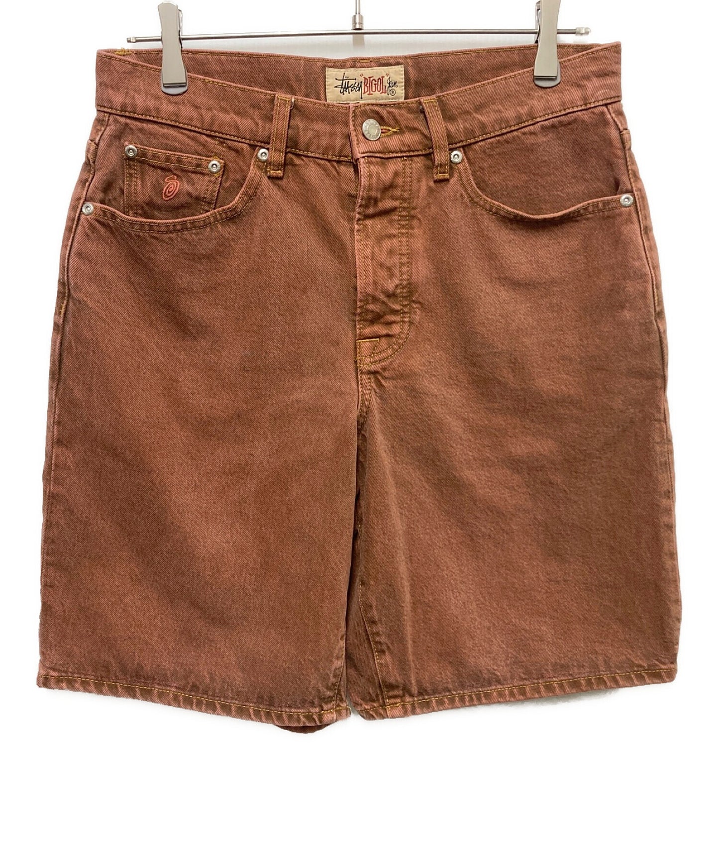 [Pre-owned] stussy BIG OL' SHORT DENIM 112296