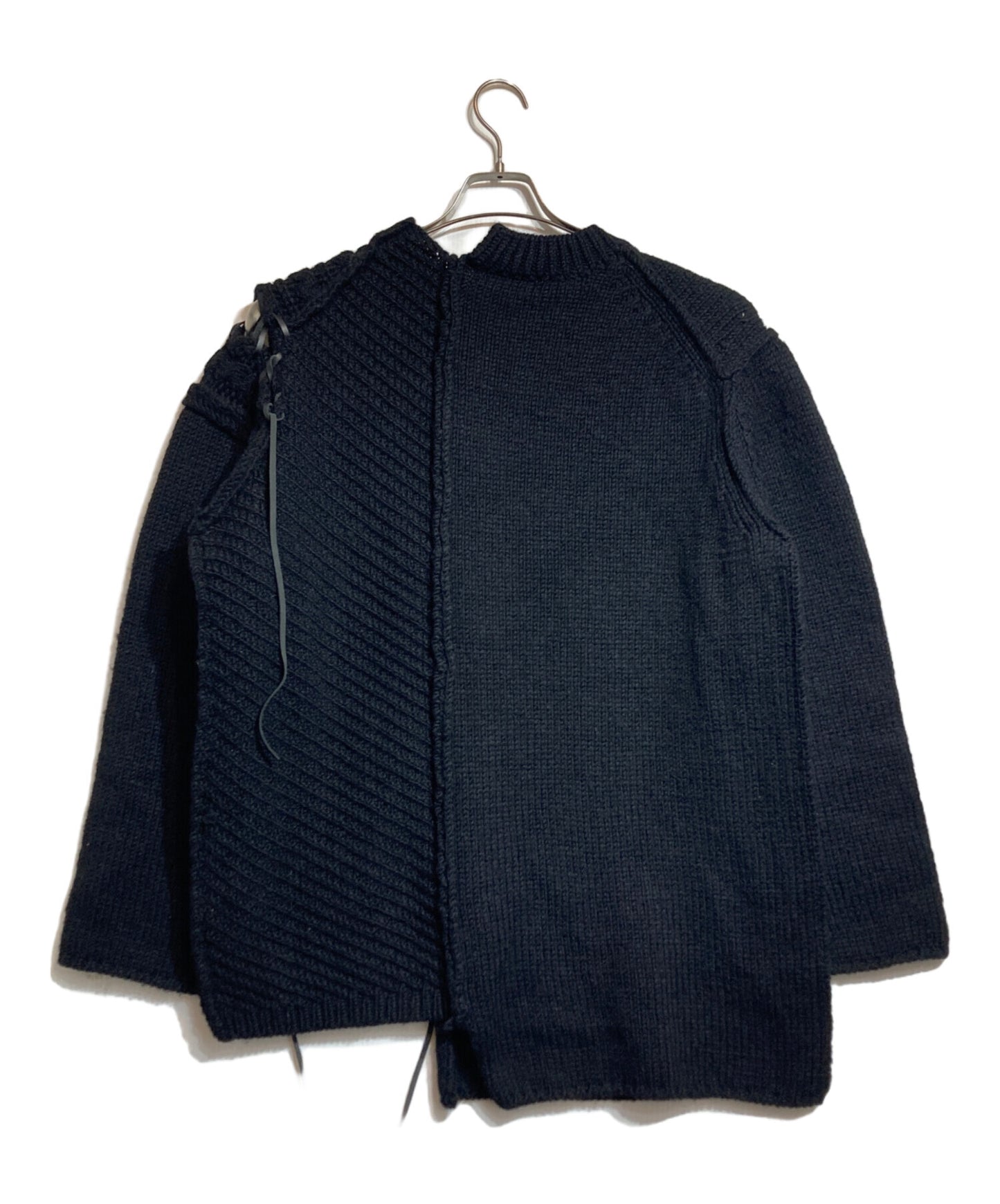 [Pre-owned] Yohji Yamamoto pour homme Knit with Leather String HV-K27-181