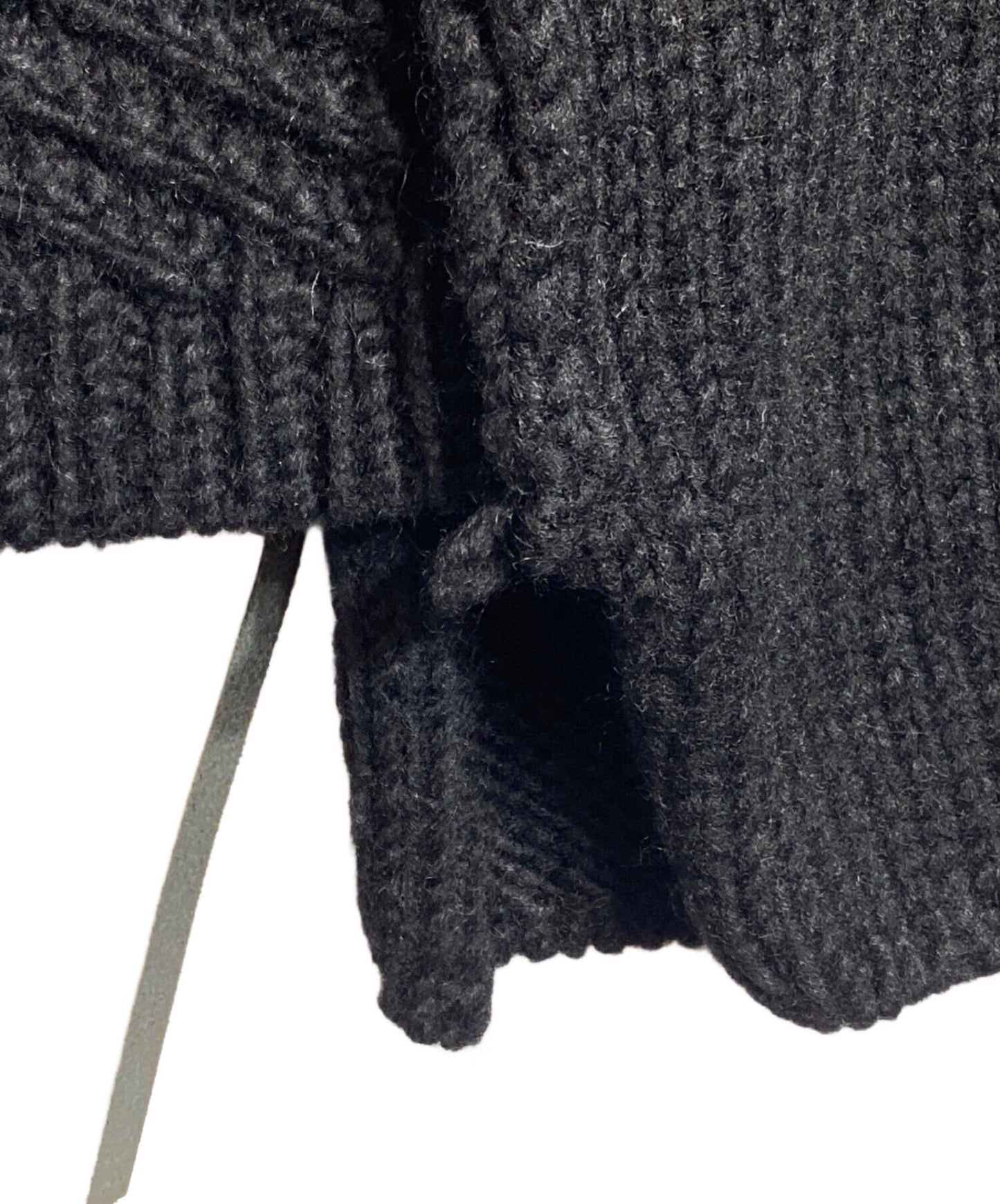 [Pre-owned] Yohji Yamamoto pour homme Knit with Leather String HV-K27-181