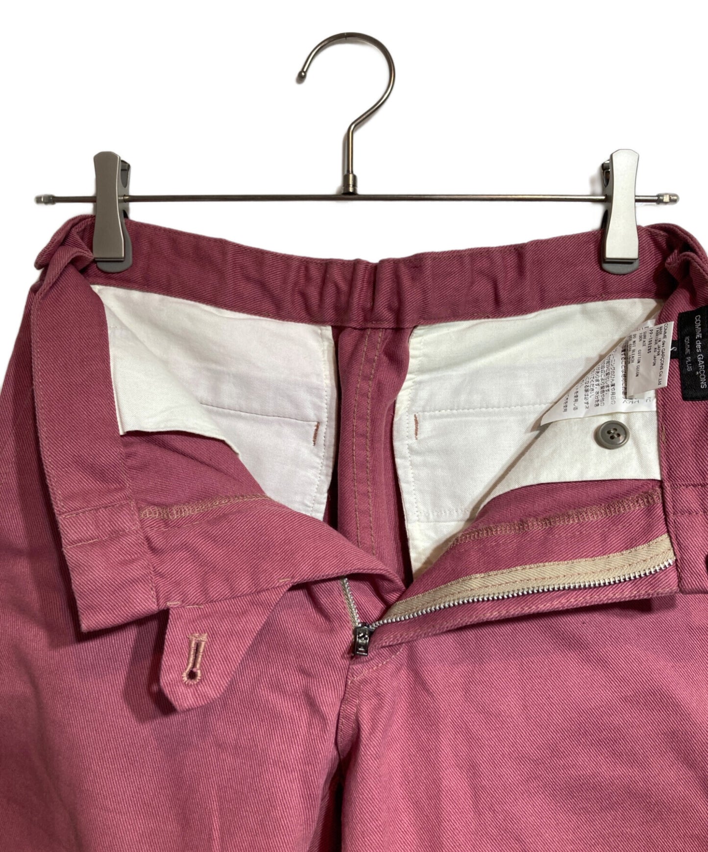 [Pre-owned] COMME des GARCONS HOMME PLUS Cotton twill straight pants PP-10029S