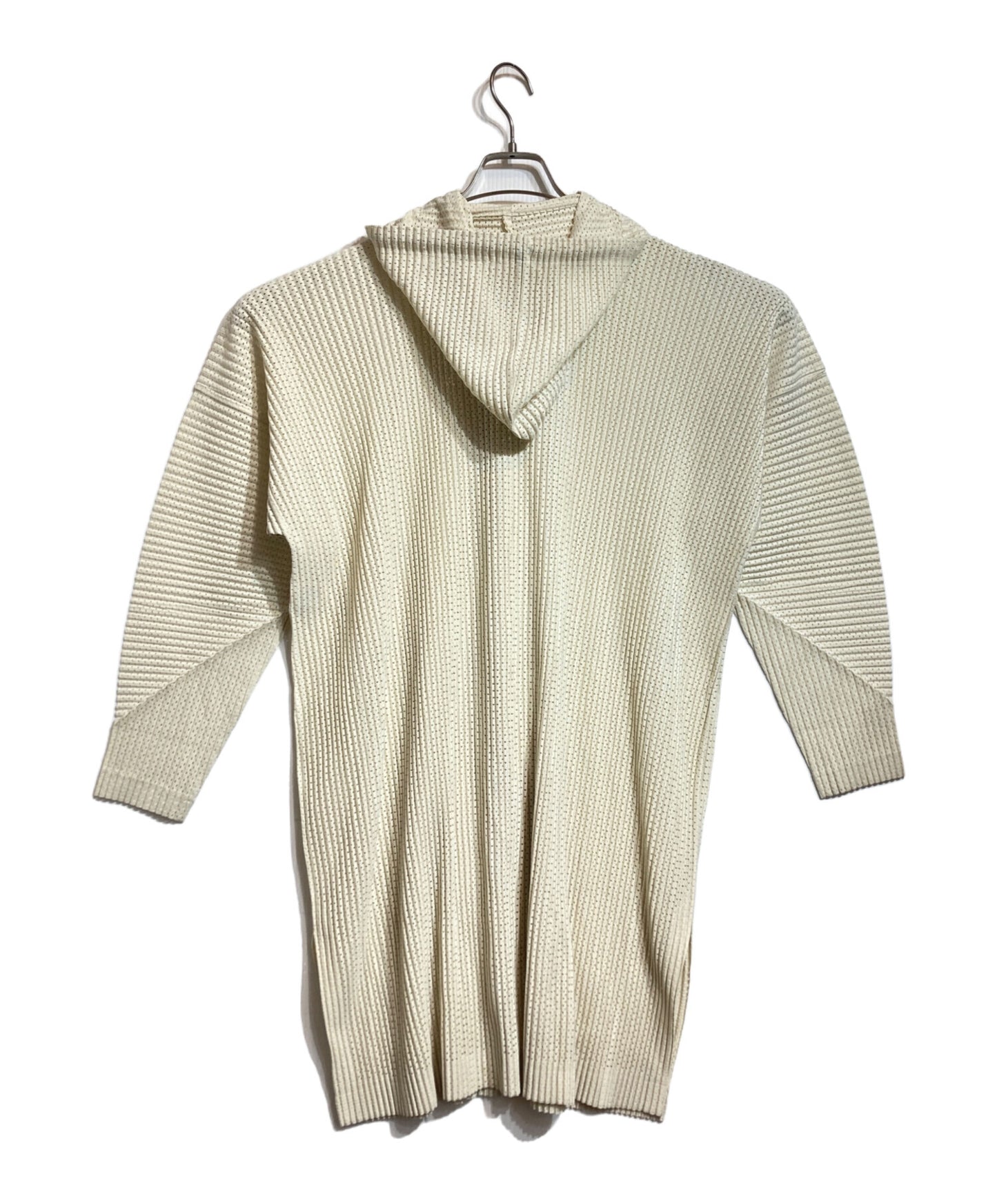 [Pre-owned] HOMME PLISSE ISSEY MIYAKE Mesh Pleated Long Hoodie HP11JL152