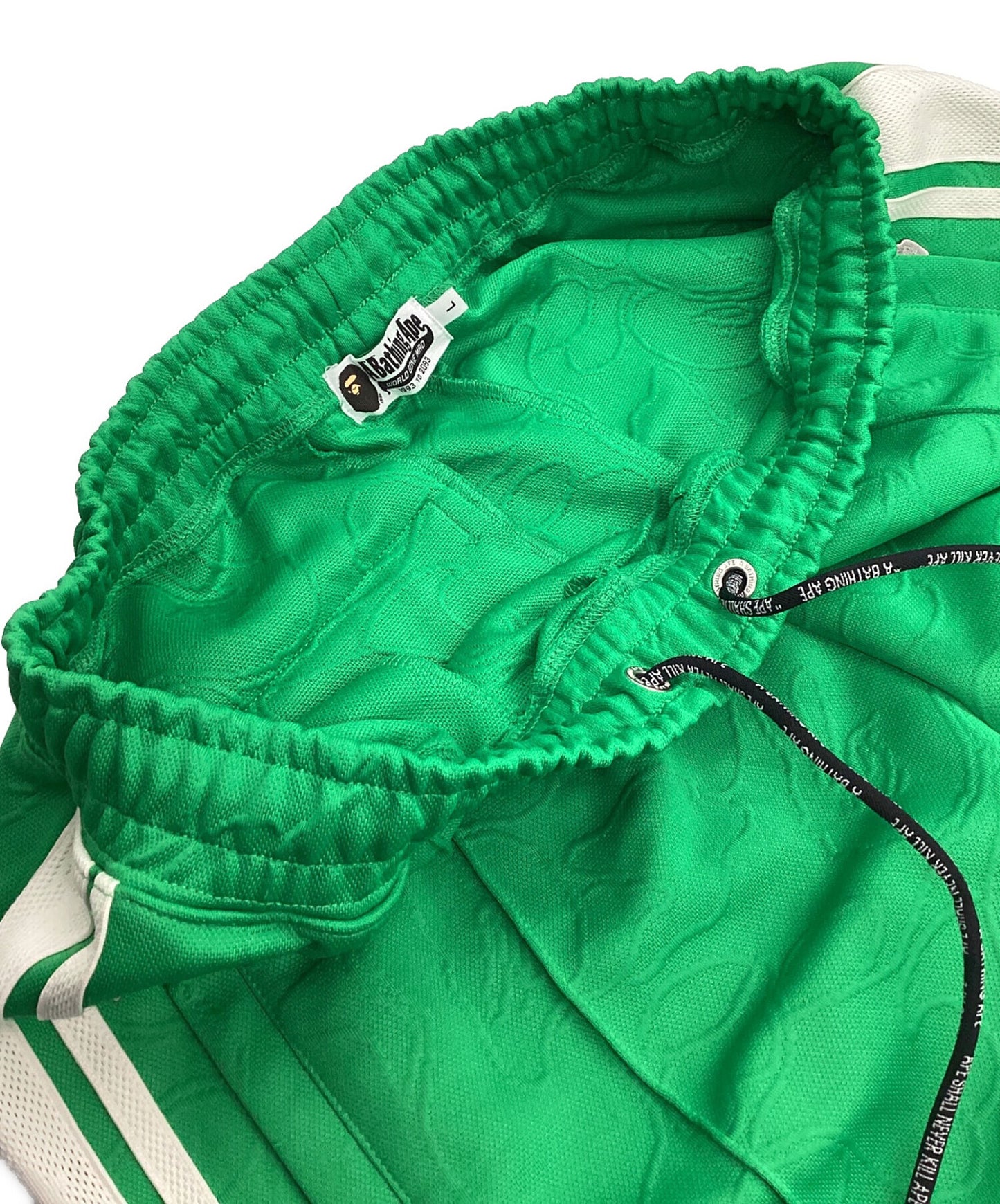 [Pre-owned] A BATHING APE Line Camo Jacquard Track Pants 001ptk801304m