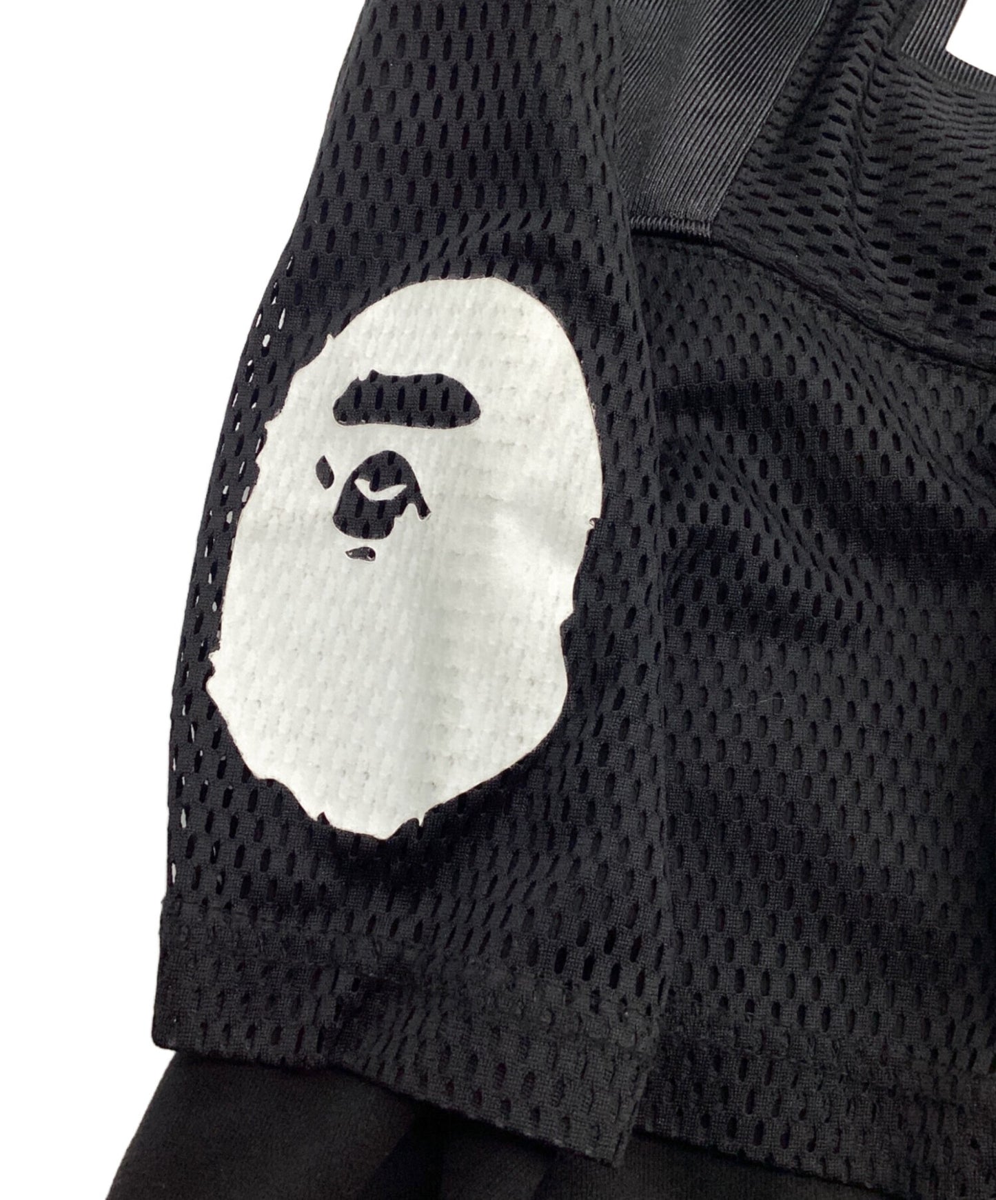 [Pre-owned] A BATHING APE LAYERED SLEEVES FOOTBALL JERSEY 0ZXSWM114306N