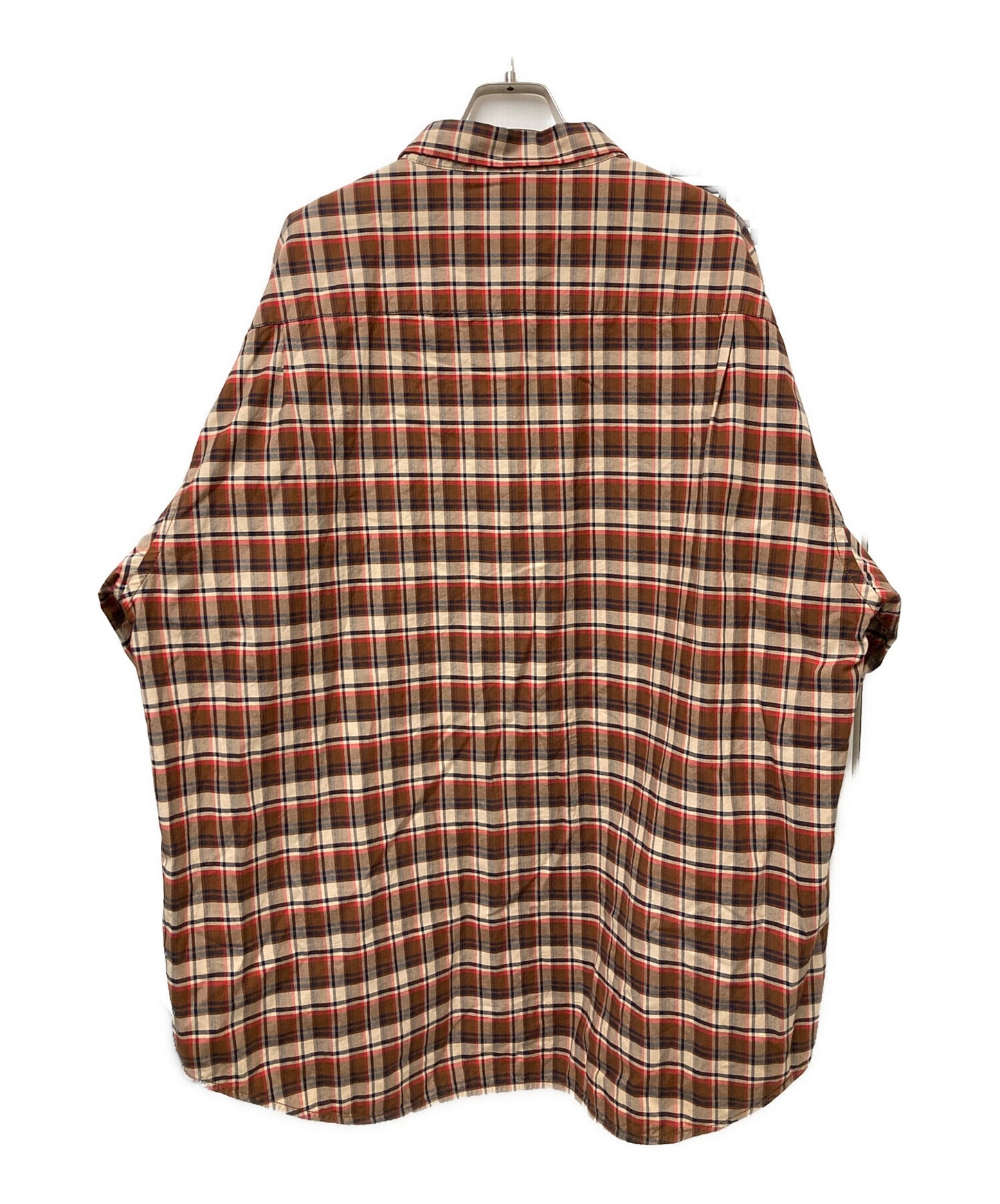 [Pre-owned] A BATHING APE checked shirt 001SHK301301M