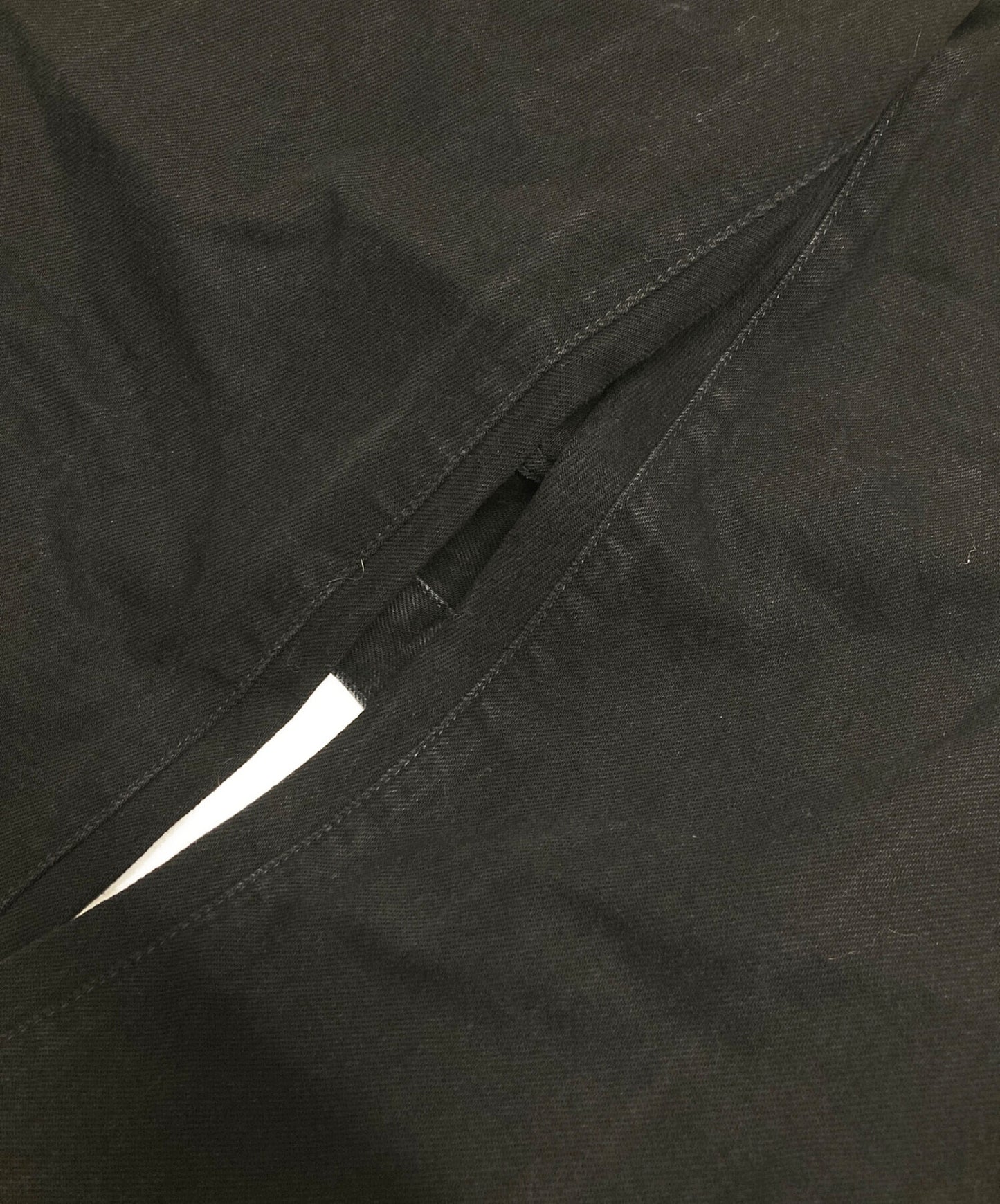 [Pre-owned] SUPREME Black denim pants