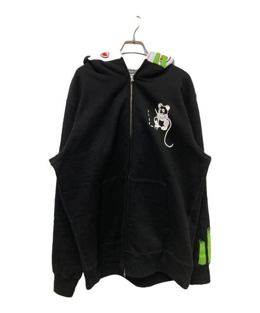 [Pre-owned] A BATHING APE Panda Full Zip Hoodie 001zpk801006m