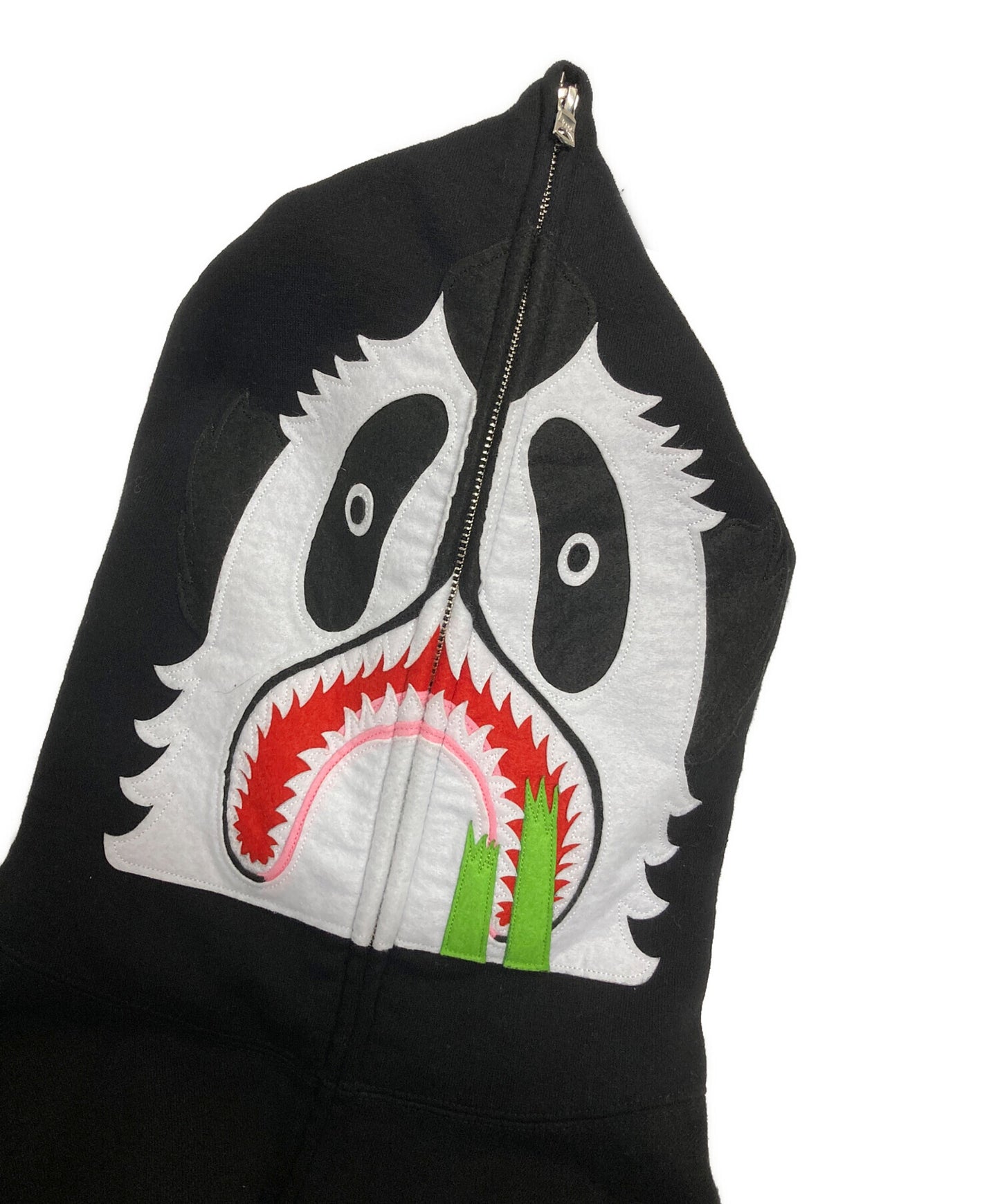 [Pre-owned] A BATHING APE Panda Full Zip Hoodie 001zpk801006m