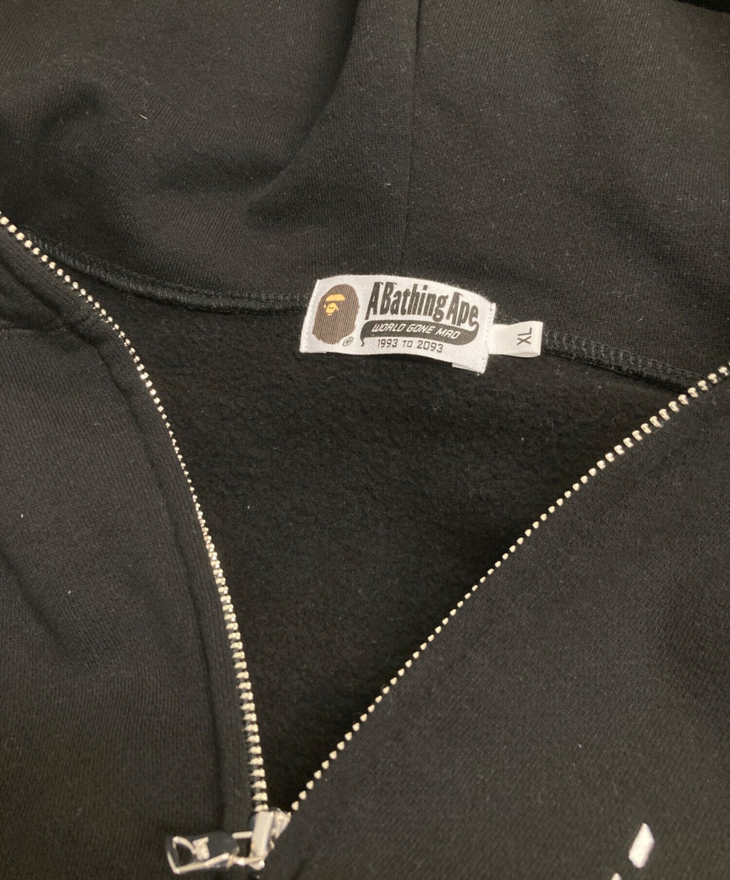 [Pre-owned] A BATHING APE Panda Full Zip Hoodie 001zpk801006m