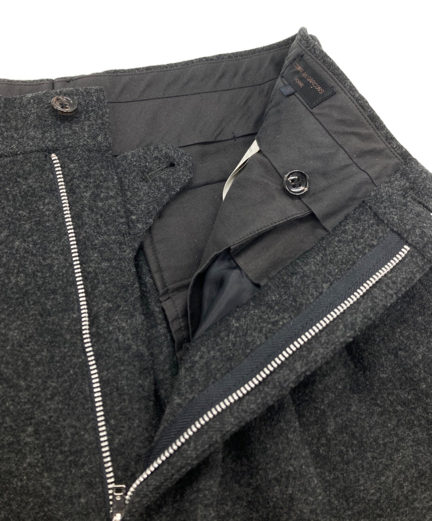 [Pre-owned] COMME des GARCONS HOMME 2-tuck wool slacks HP-07017S