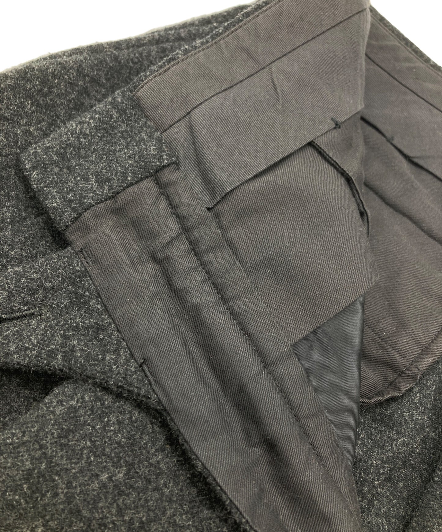 [Pre-owned] COMME des GARCONS HOMME 2-tuck wool slacks HP-07017S