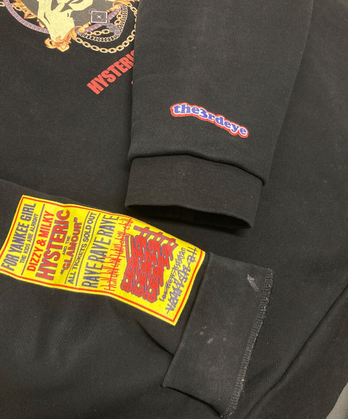 [Pre-owned] Hysteric Glamour Collaboration Print Sweatshirt