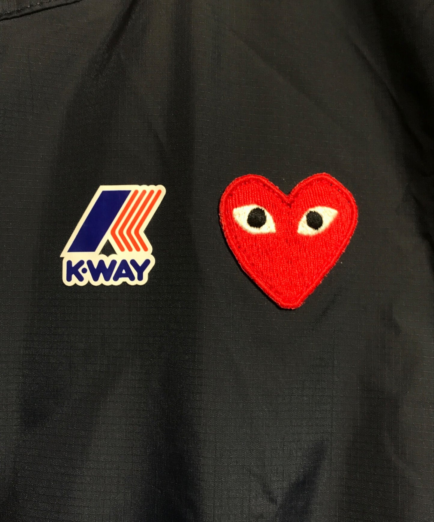 [Pre-owned] PLAY COMME des GARCONS Nylon Logo Zip Jacket