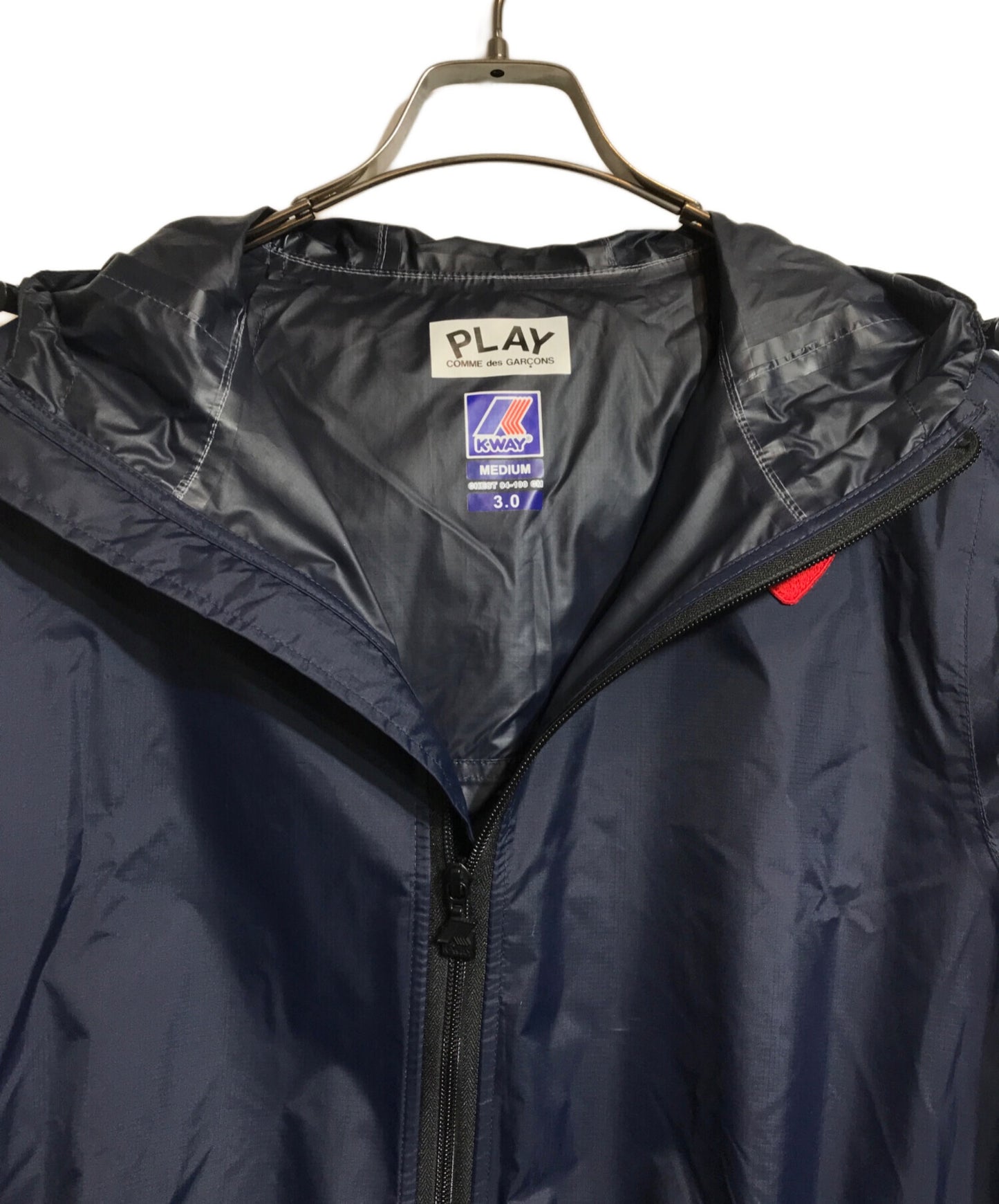 [Pre-owned] PLAY COMME des GARCONS Nylon Logo Zip Jacket
