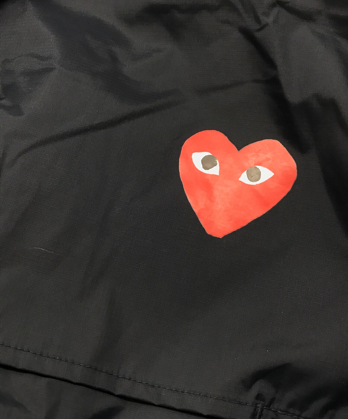 [Pre-owned] PLAY COMME des GARCONS Nylon Logo Zip Jacket