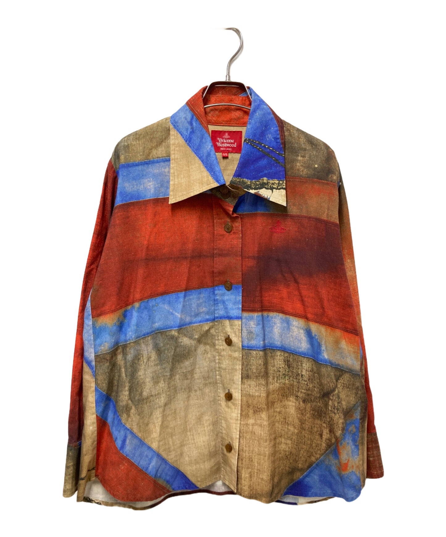 [Pre-owned] Vivienne Westwood RED LABEL Union Jack shirt 16-12-892007