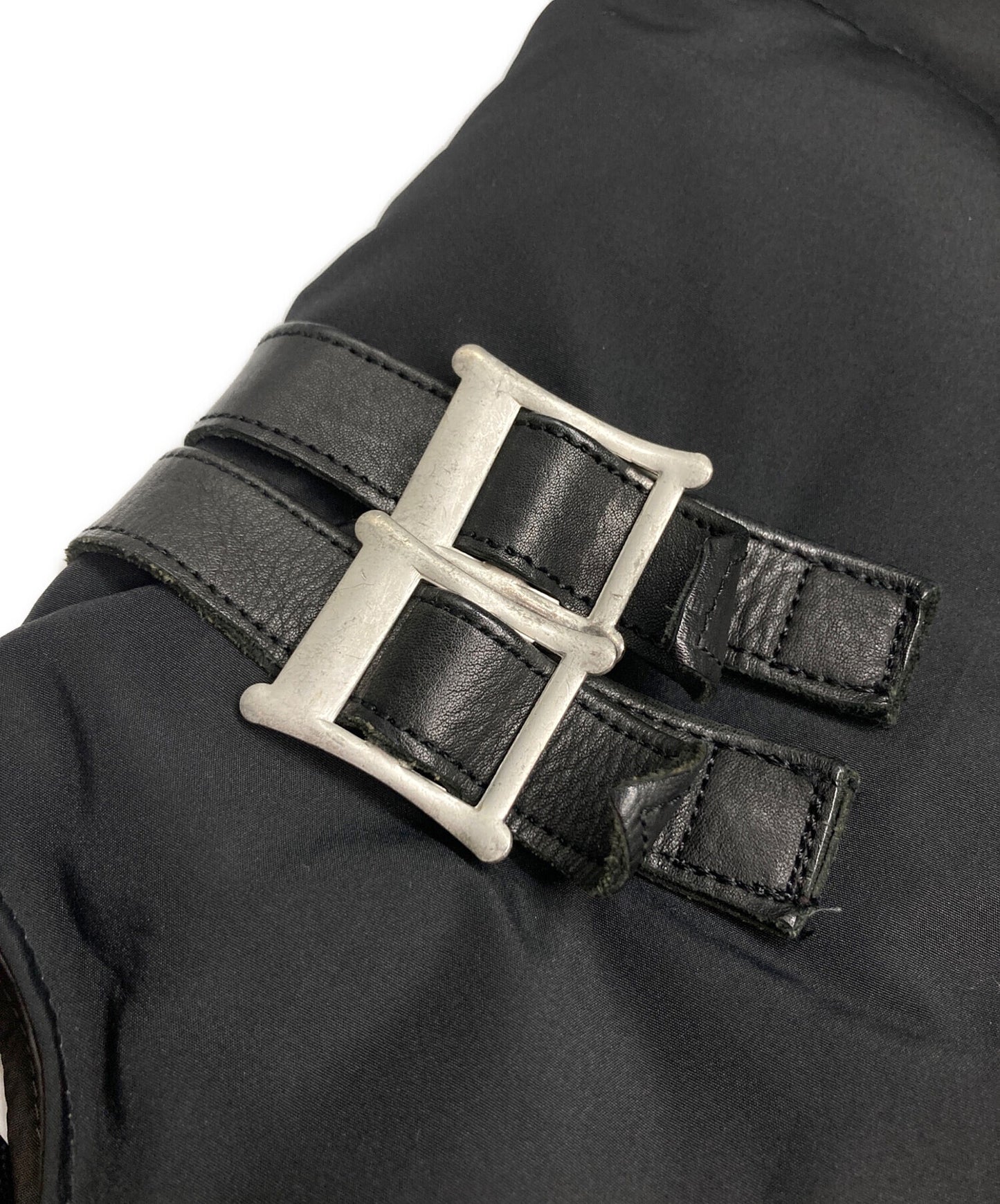 [Pre-owned] UNDERCOVERISM Yoke Leather Down Vest B4001