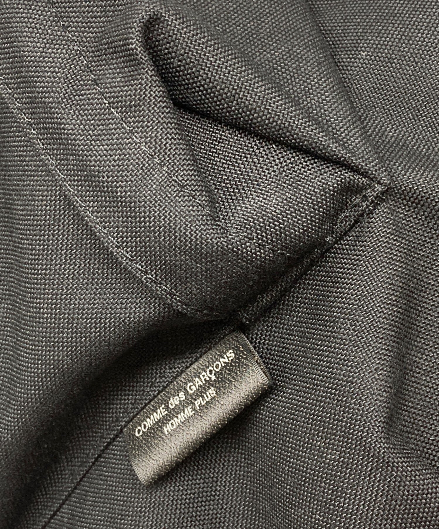 Pre-owned] COMME des GARCONS HOMME PLUS Nylon Canvas Backpack PZ-K
