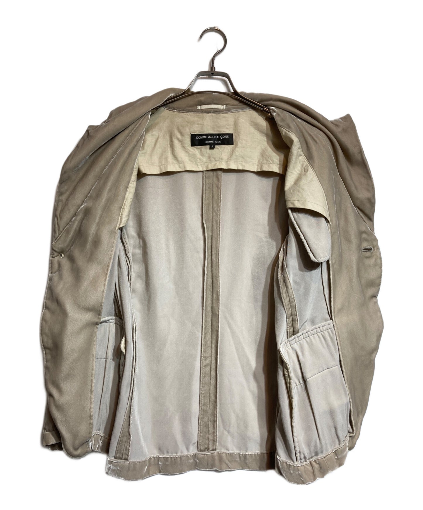 [Pre-owned] COMME des GARCONS HOMME PLUS Velvet Tailored Jacket PN-J071