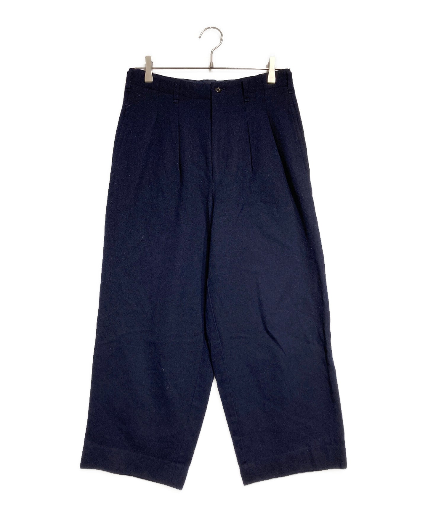 [Pre-owned] tricot COMME des GARCONS Double Pleat Wool Wide Pants TP-05027M