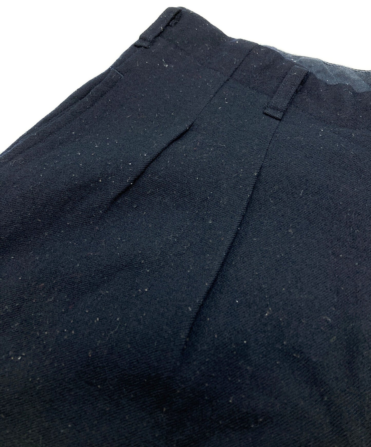 [Pre-owned] tricot COMME des GARCONS Double Pleat Wool Wide Pants TP-05027M